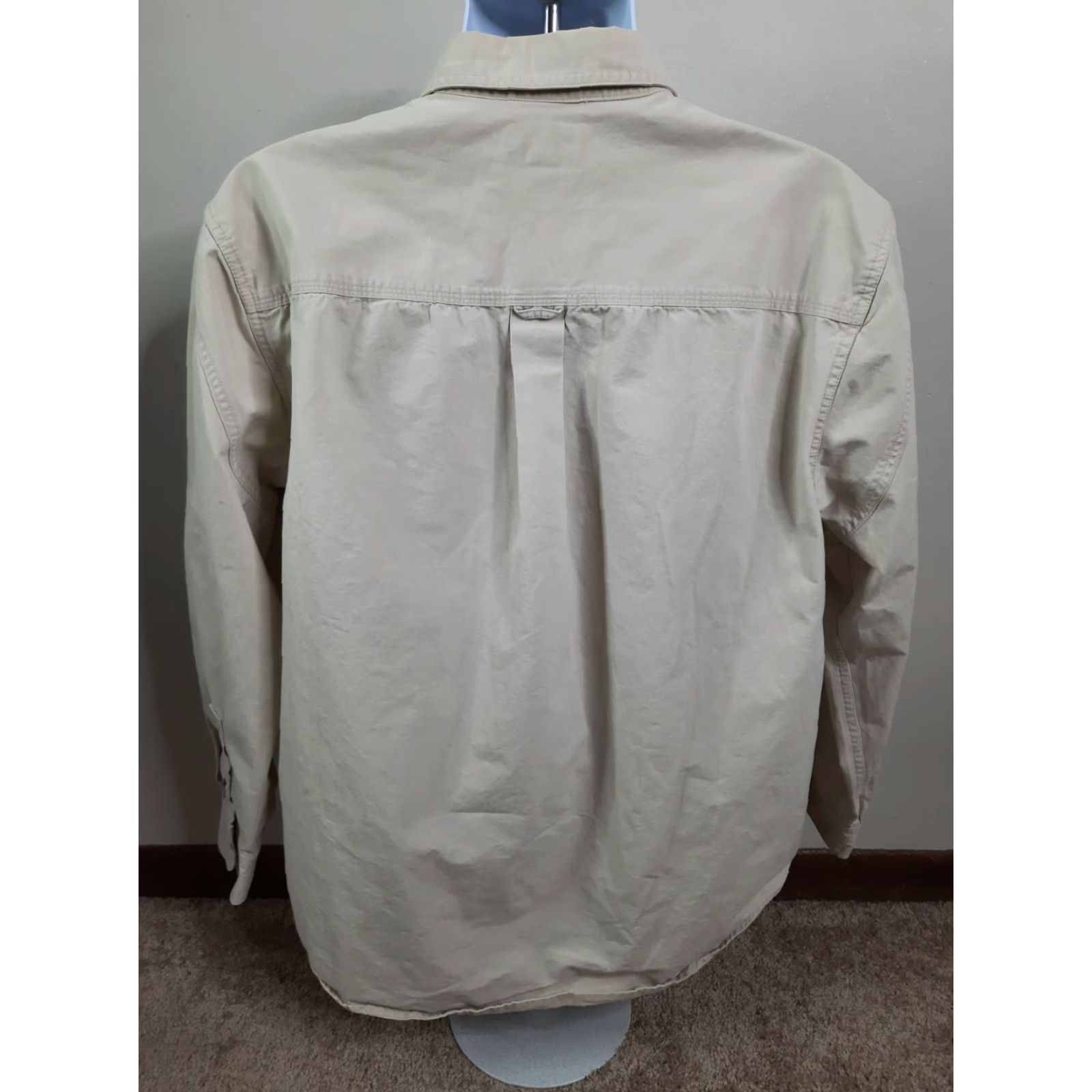 Vintage VINTAGE Gander Mountain Guide Series Large Canvas Flannel Button Up Shirt Men's Size US L / EU 52-54 / 3 - 3 Thumbnail