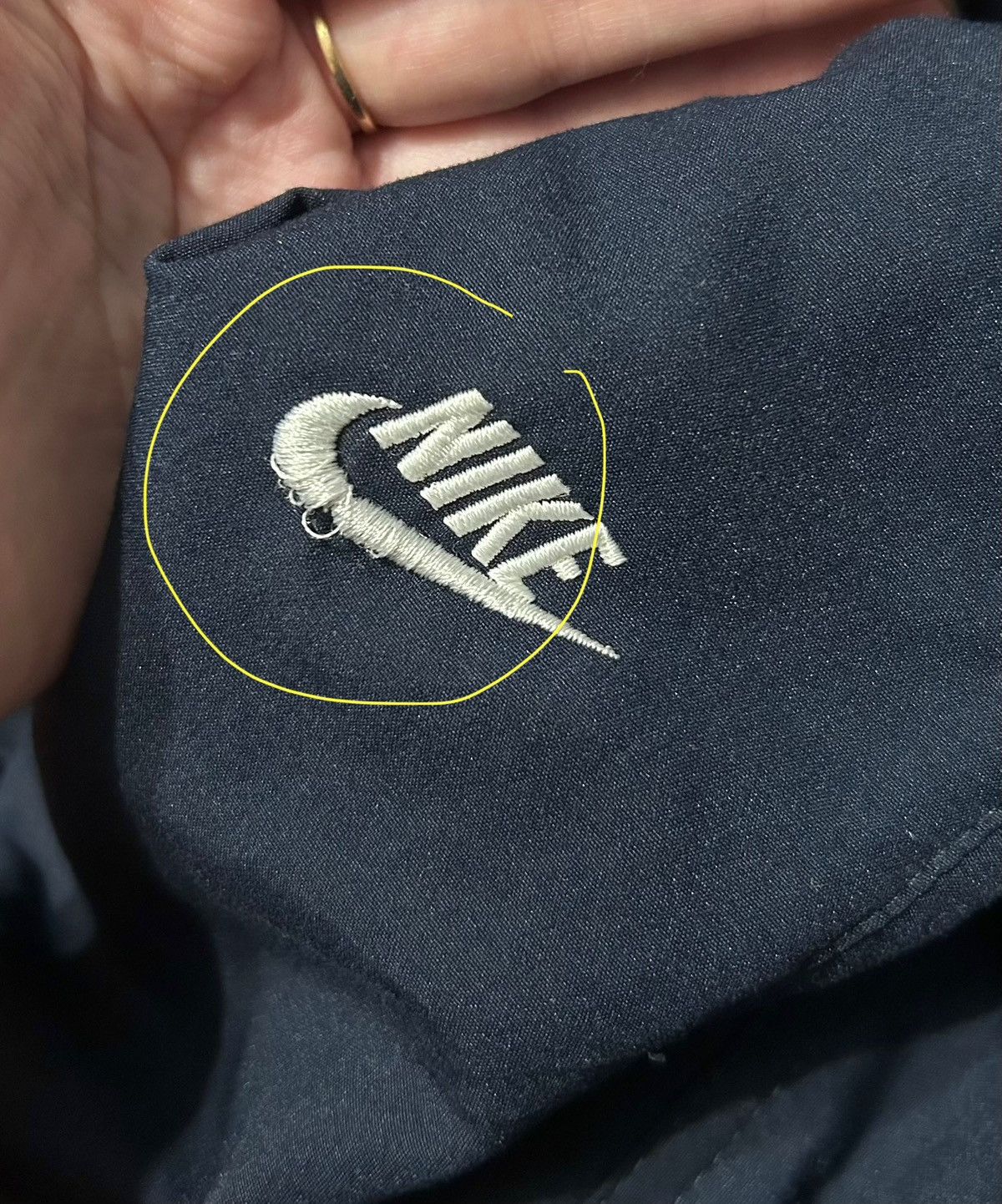 Nike Vintage Nike Nylon Cargo Pants Size M Navy Blue Size US 32 / EU 48 - 8 Thumbnail