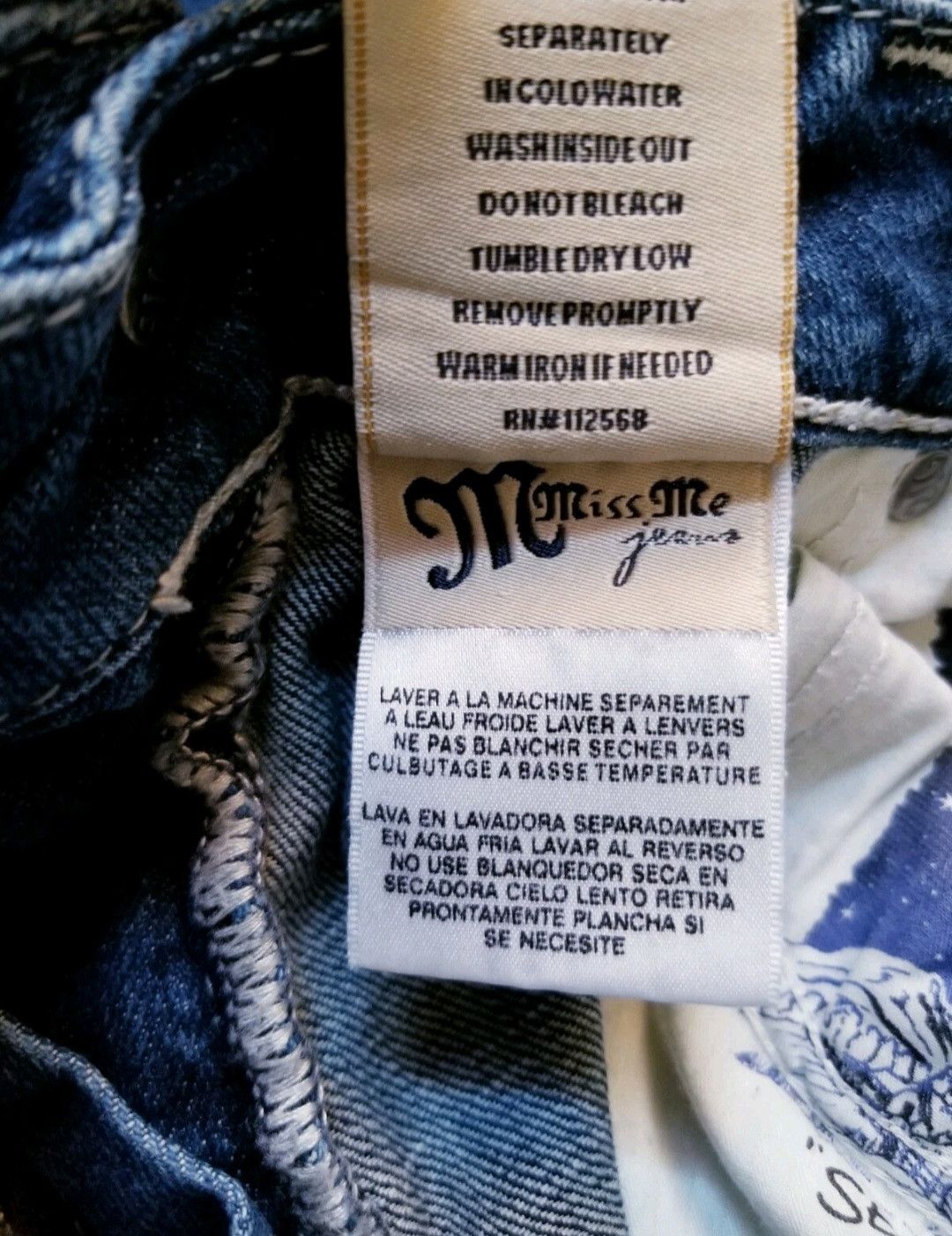 Miss Me MISS ME SKINNY Size 29" - 6 Thumbnail
