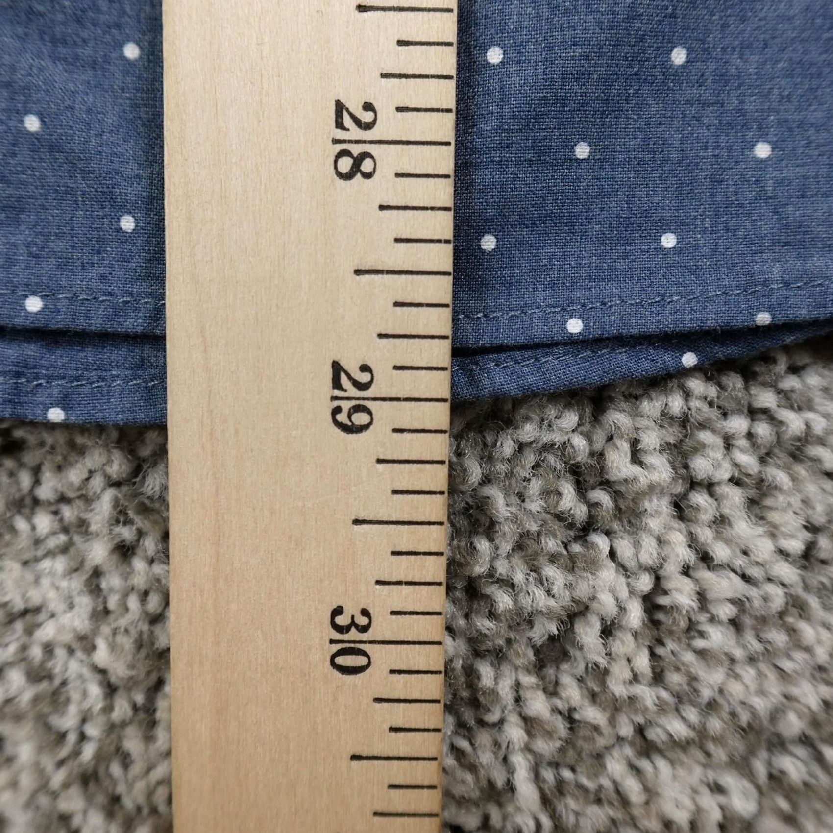 J.Crew J.CREW Shirt Slim Long Sleeve Button-Up Polka Dot Blue Mens S Size US S / EU 44-46 / 1 - 7 Thumbnail