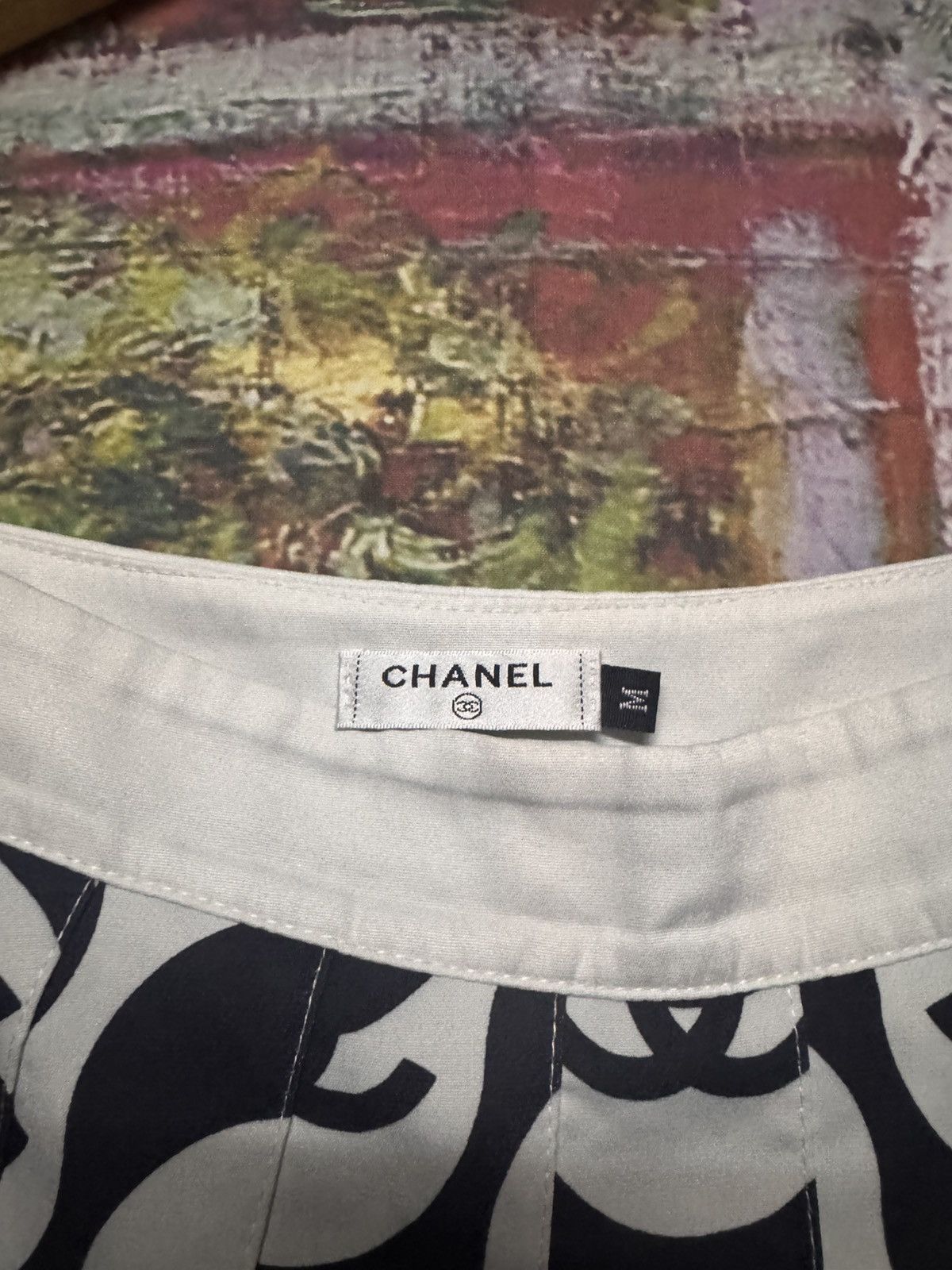 Chanel Chanel Mini Skirt Saiz M Size 26" / US 2 / IT 38 - 5 Thumbnail