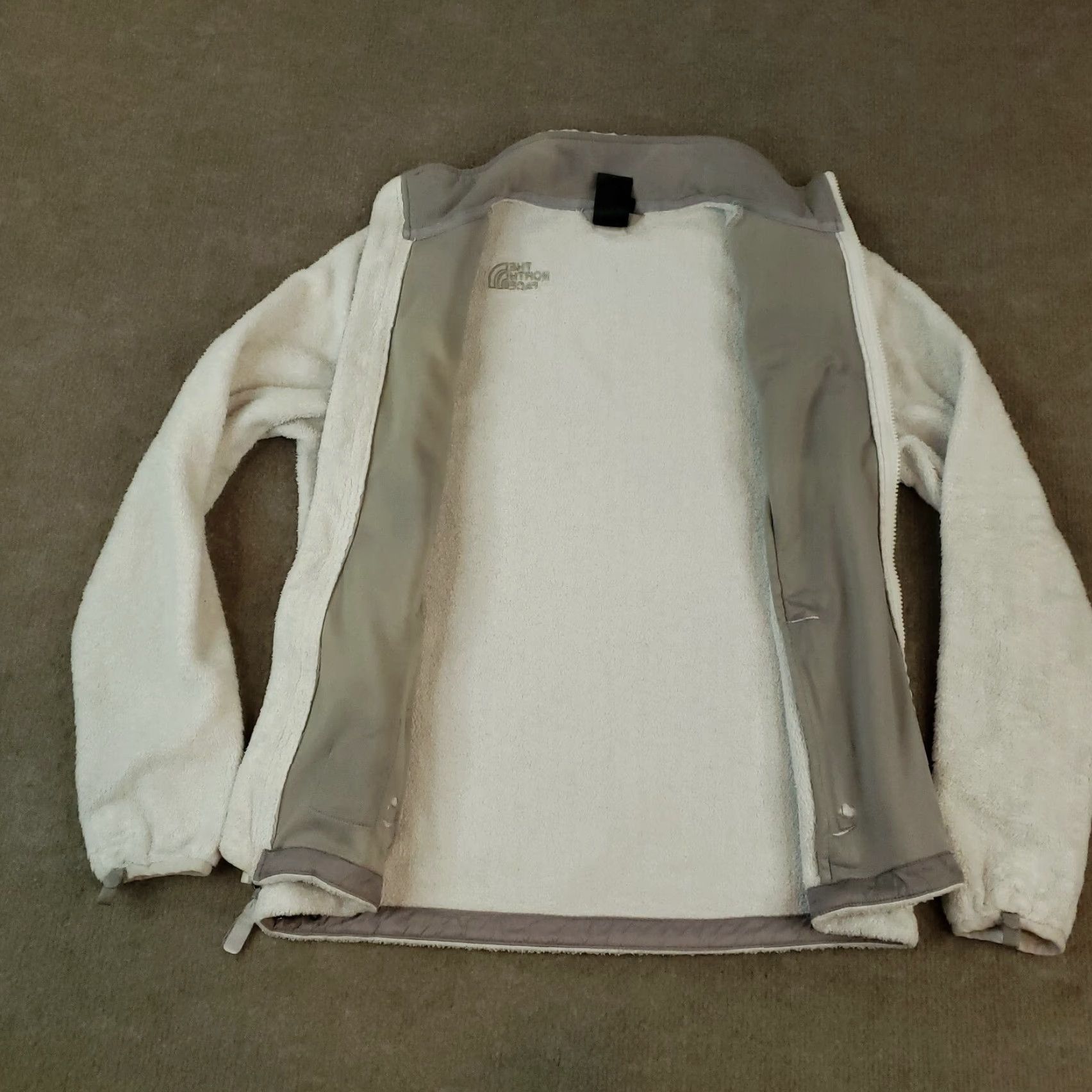 The North Face The North Face Jacket Womens Small White Full Zip Sweater Fuzzy Mock Neck Size S / US 4 / IT 40 - 6 Thumbnail