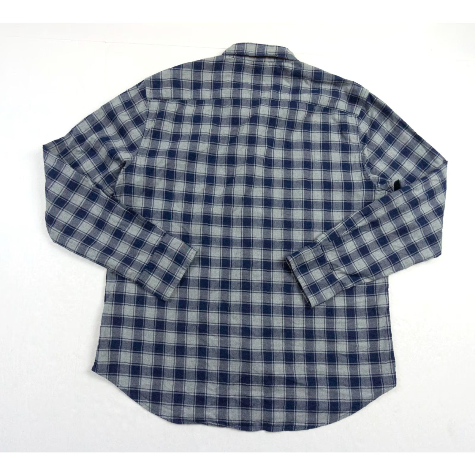 Bonobos Bonobos Men's Stretch Button-Up Shirt Long Sleeve Casual Business Blue Plaid Large - Cotton Spandex, Regular Fit, Preppy Mens Shirts Size US L / EU 52-54 / 3 - 4 Thumbnail