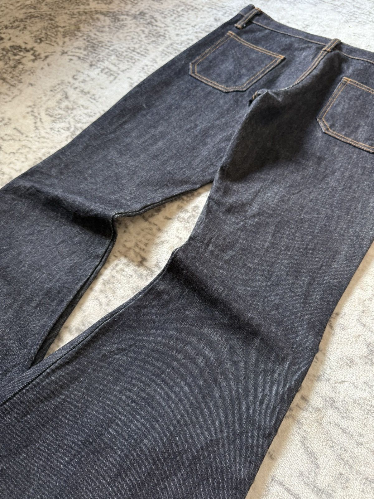 Tornado Mart Tornado Mart Style Side Button Bell Bottom Flare Jeans Size US 29 - 15 Thumbnail
