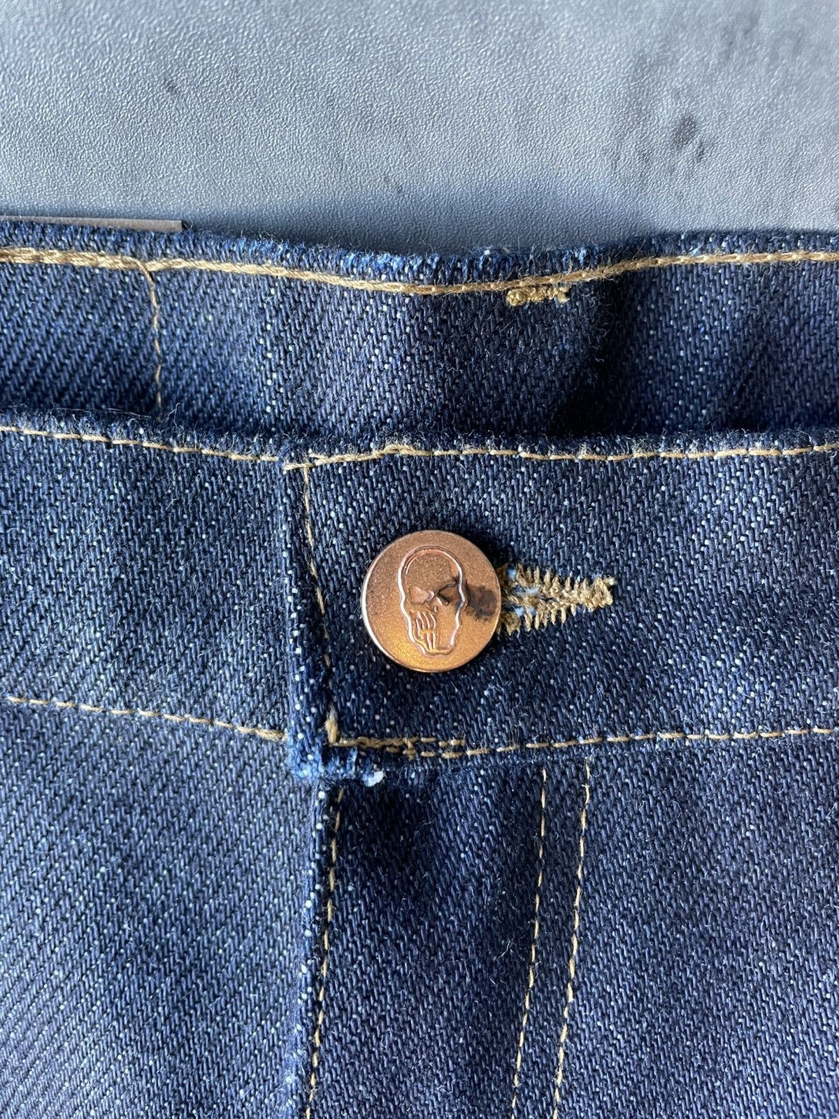 Warren Lotas VERY CLEAN WARREN LOTAS SABATA DENIM RAW INDIGO PANT SIZE 34 Size US 34 / EU 50 - 6 Thumbnail