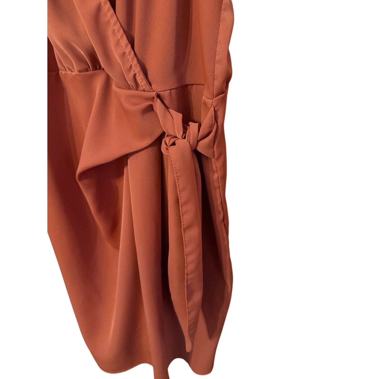 Shein SHEIN V-Neck Wrap Dress Size M / US 6-8 / IT 42-44 - 3 Thumbnail