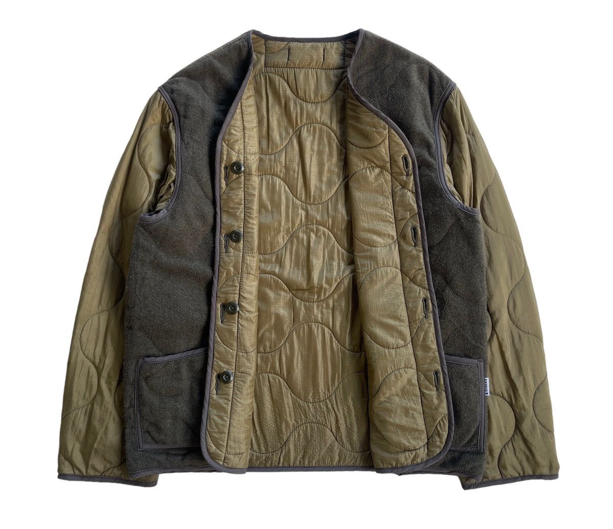 HOLLYWOOD RANCH MARKET HRM Blue Blue Japan Reversible Quilted Jacket Size US M / EU 48-50 / 2 - 12 Thumbnail