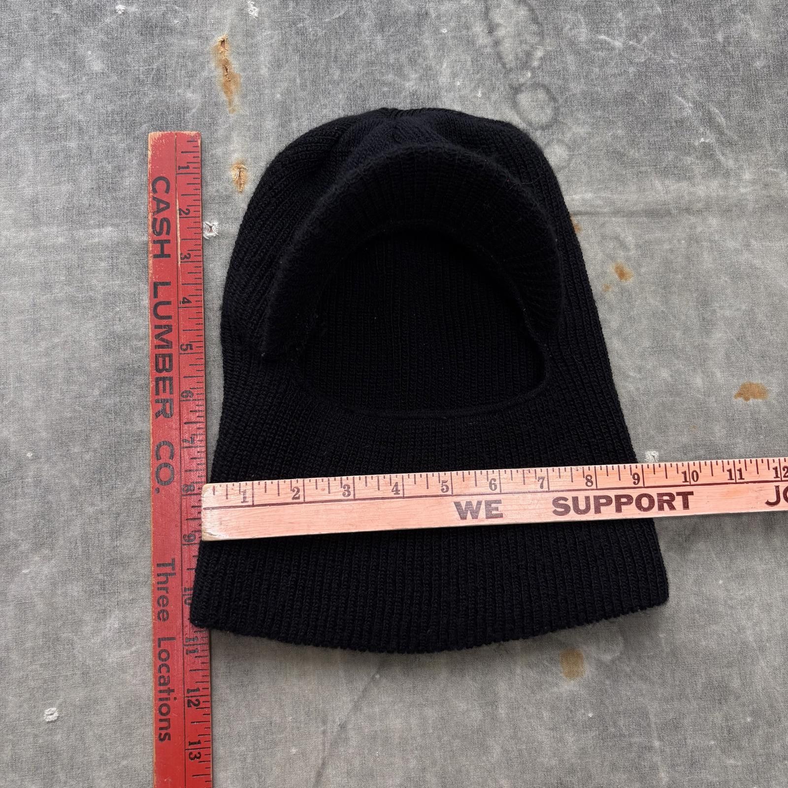 Vintage Vintage 90s Black Grunge Billed Ski Mask Shiesty Balaclava Size ONE SIZE - 3 Thumbnail