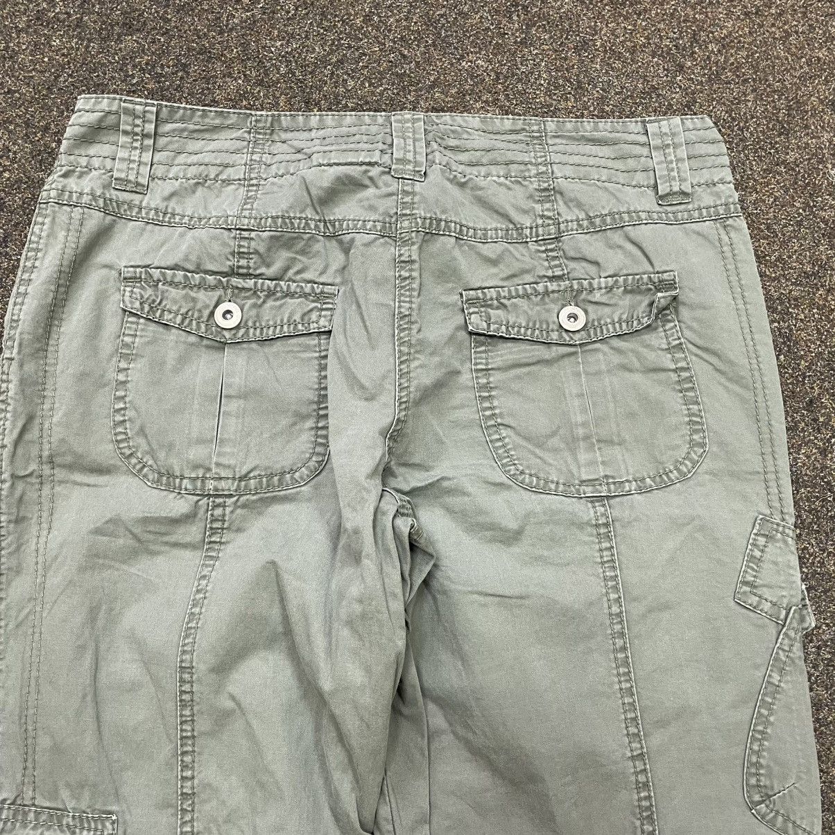 Vintage Vintage Y2K Pants Jeans 90s Parachute Flared 30 30 Size 30" / US 8 / IT 44 - 5 Thumbnail