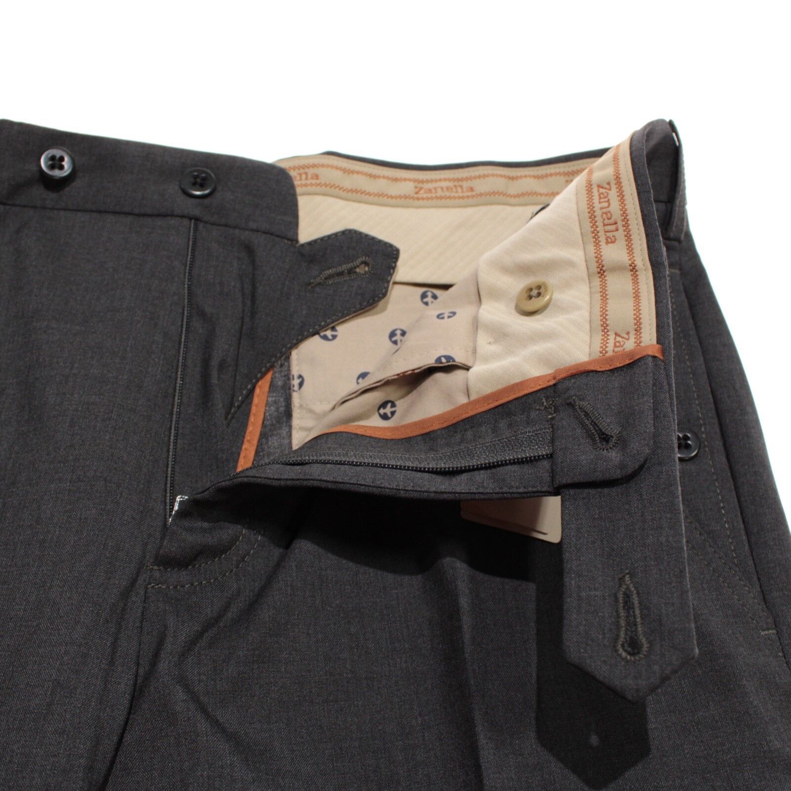 Zanella Zanella New with tags Dress Pants Size 32 US In Gray Size US 32 / EU 48 - 3 Thumbnail