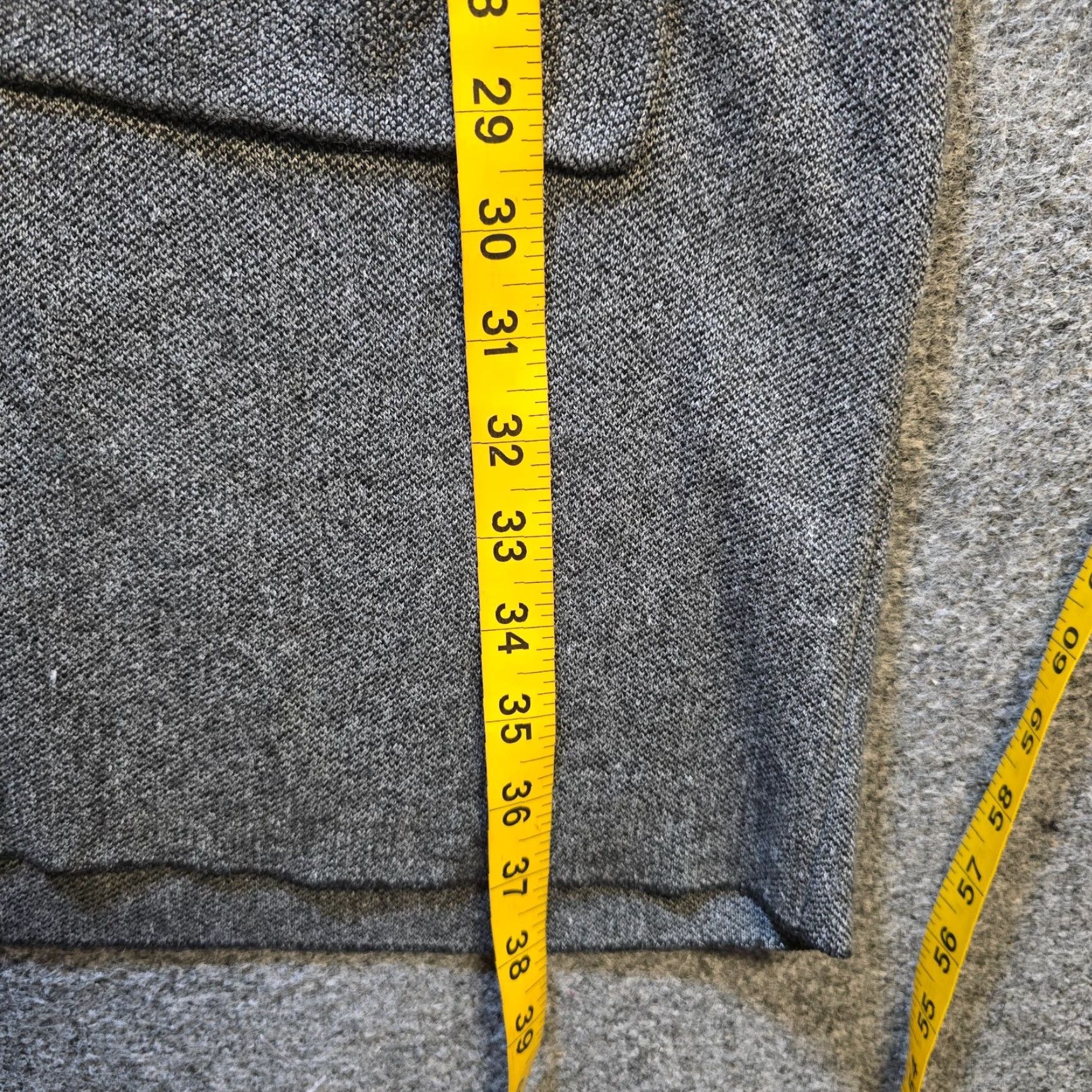 J. Jill J Jill Cardigan Sweater Long Sleeve Gray Pockets M Womens Regular Capstone Capsule Size M / US 6-8 / IT 42-44 - 6 Thumbnail