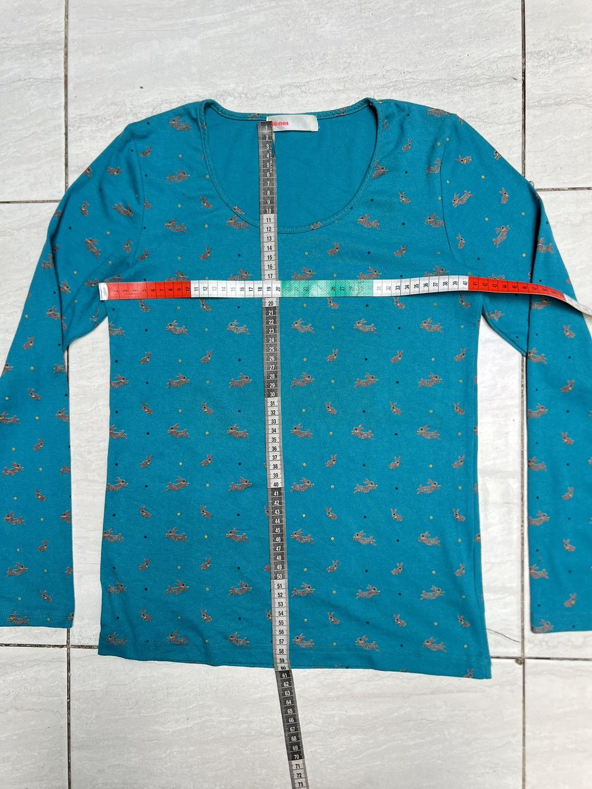 Ne-Net NE-NET Issey Miyake Rabbit Motive T-shirt Size US XS / EU 42 / 0 - 7 Thumbnail