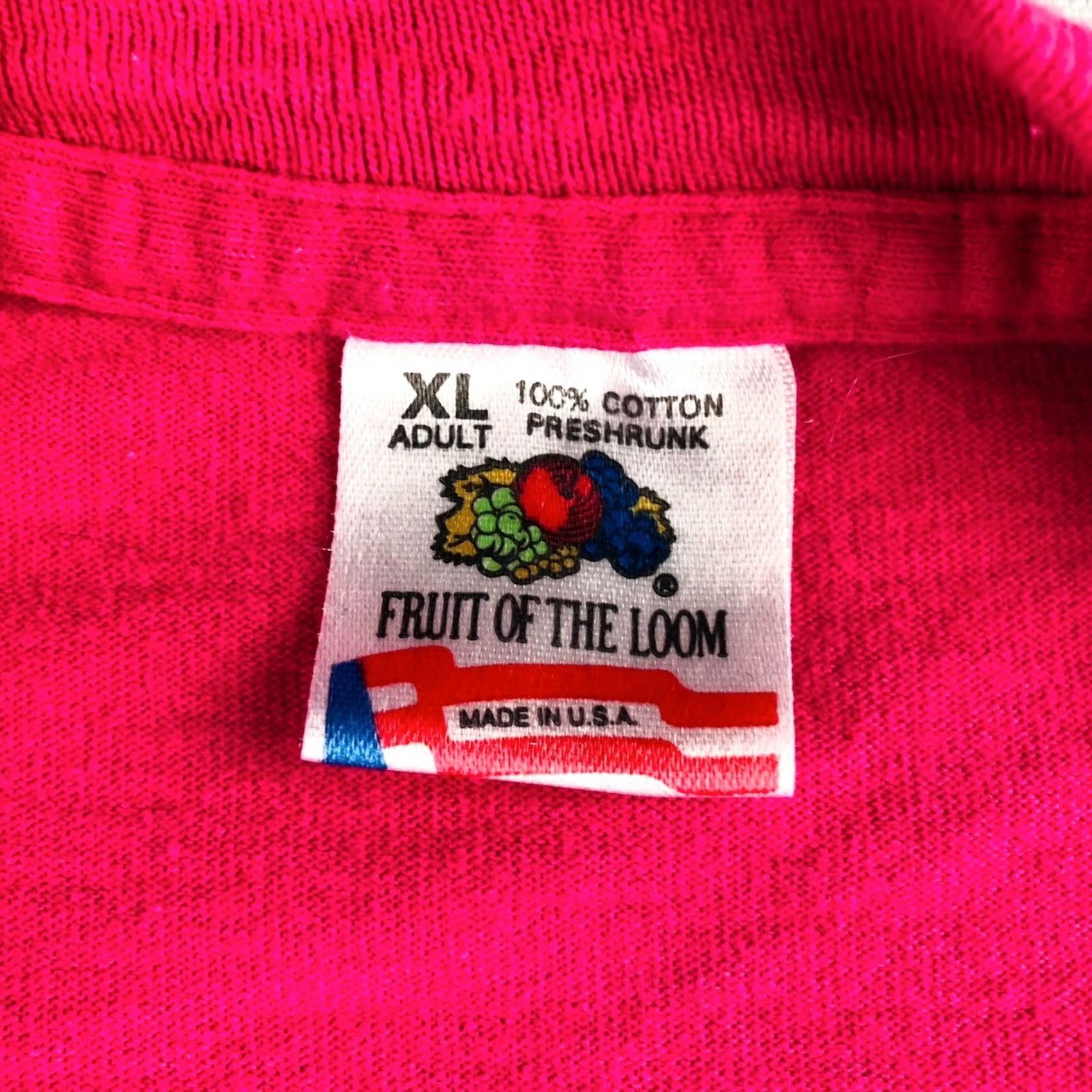 Fruit Of The Loom VINTAGE Virginia Slims Men’s T-Shirt Pink XL Short Sleeve Single Stitch 100% Cotton Crew Neck Fruit of the Loom Mens Size US XL / EU 56 / 4 - 3 Thumbnail
