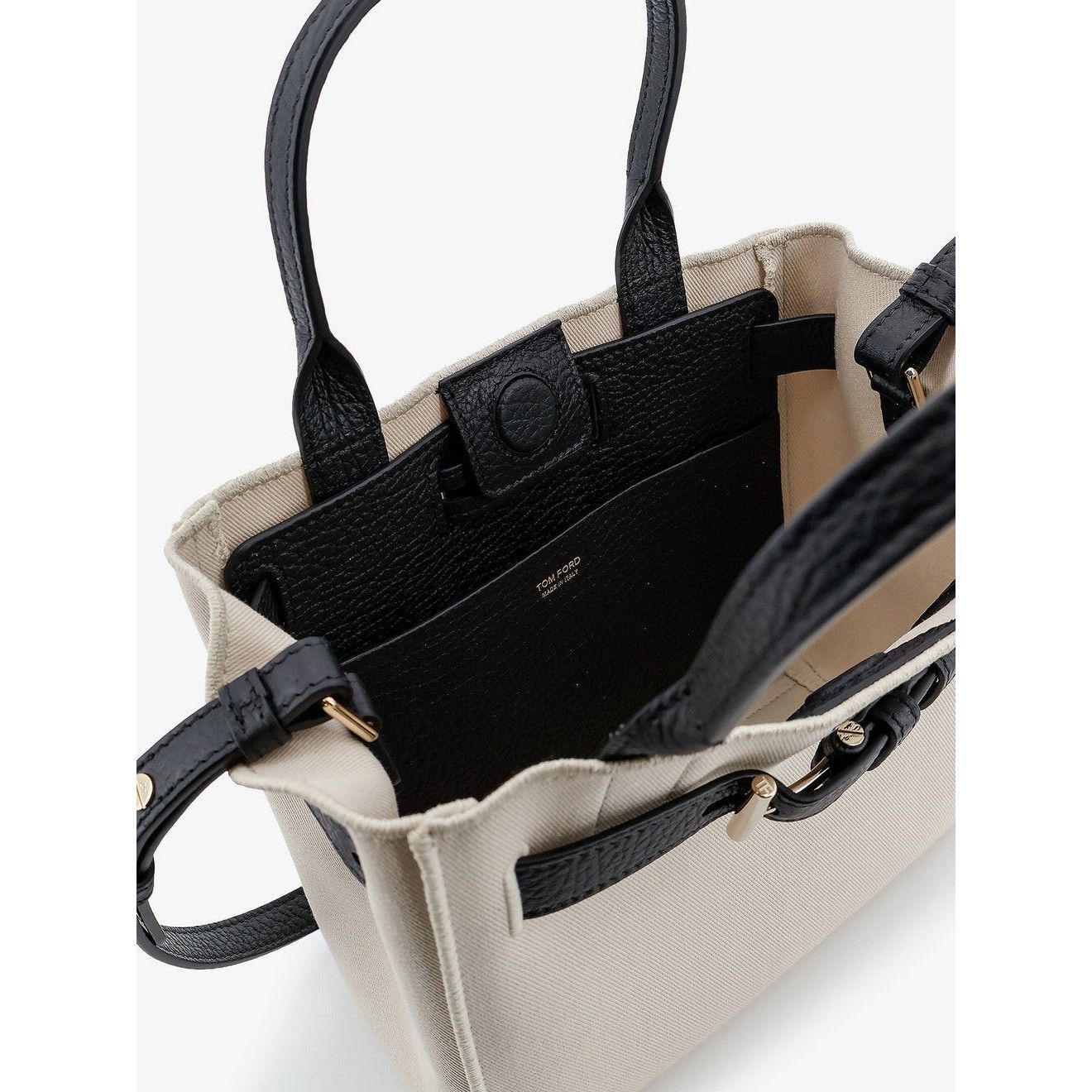Tom Ford Tom Ford Audrey Canvas Handbag New & Authentic Size ONE SIZE - 4 Thumbnail