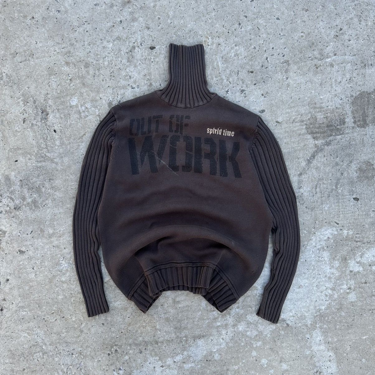 POST ARCHIVE FACTION (PAF) Vintage Japanese Style Knit Sweater Y2K Grunge Avantgarde Size US L / EU 52-54 / 3 - 1 Thumbnail