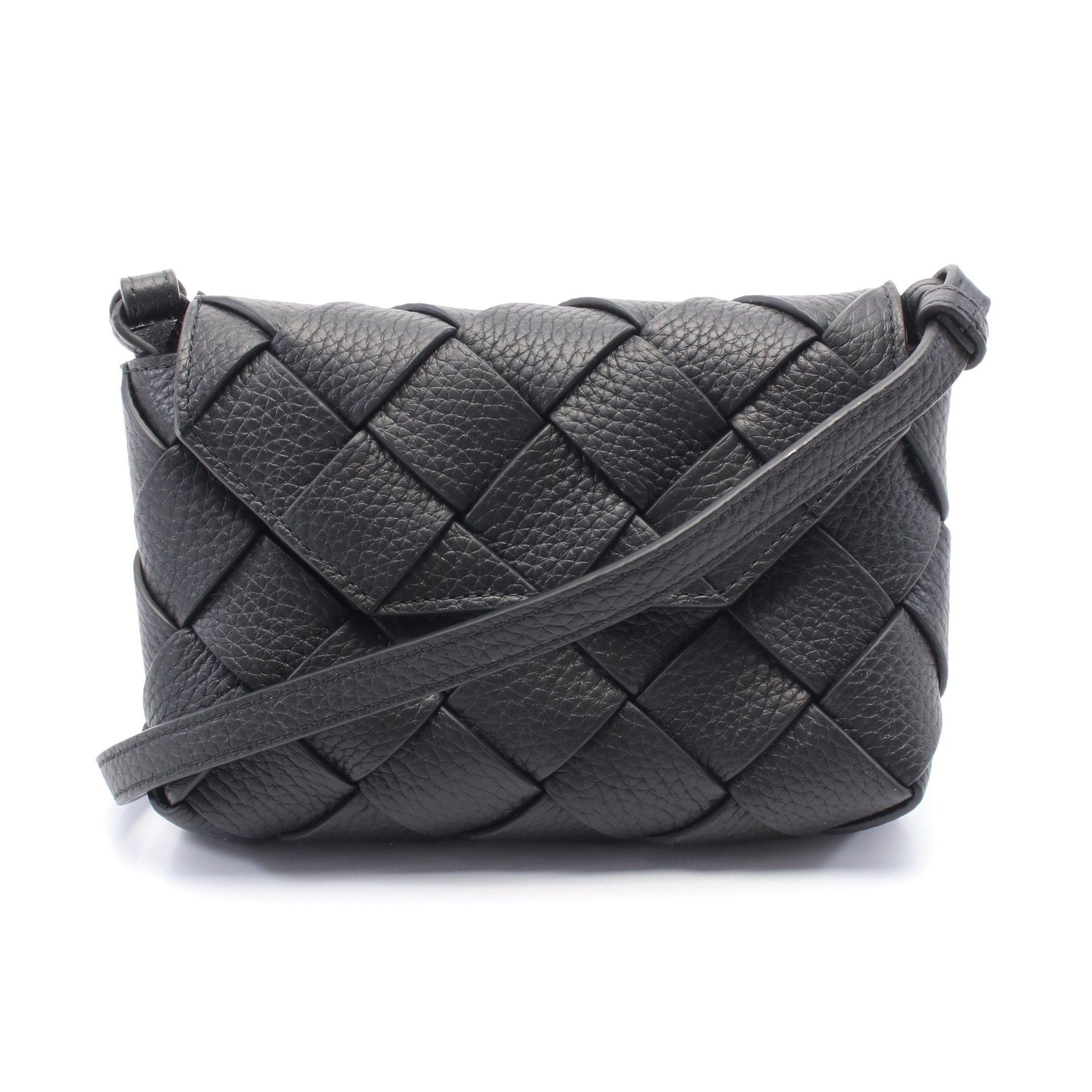 Bottega Veneta Bottega Veneta Small Diego Shoulder Bag Leather Black Size ONE SIZE - 1 Thumbnail