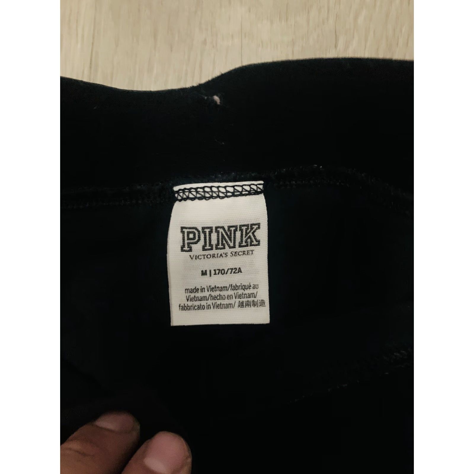 Victoria's Secret Victoria's Secret Pink Leggings M Women Ankle Activewear Logo Waist Pink Size 32" / US 10 / IT 46 - 3 Thumbnail