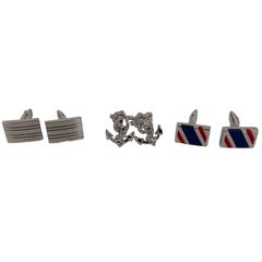 Louis Vuitton Cufflinks Bouton de Manchette Fleur Silver Black Monogram  Flower M64581 925 LOUIS VUITTON LV | eLADY Globazone