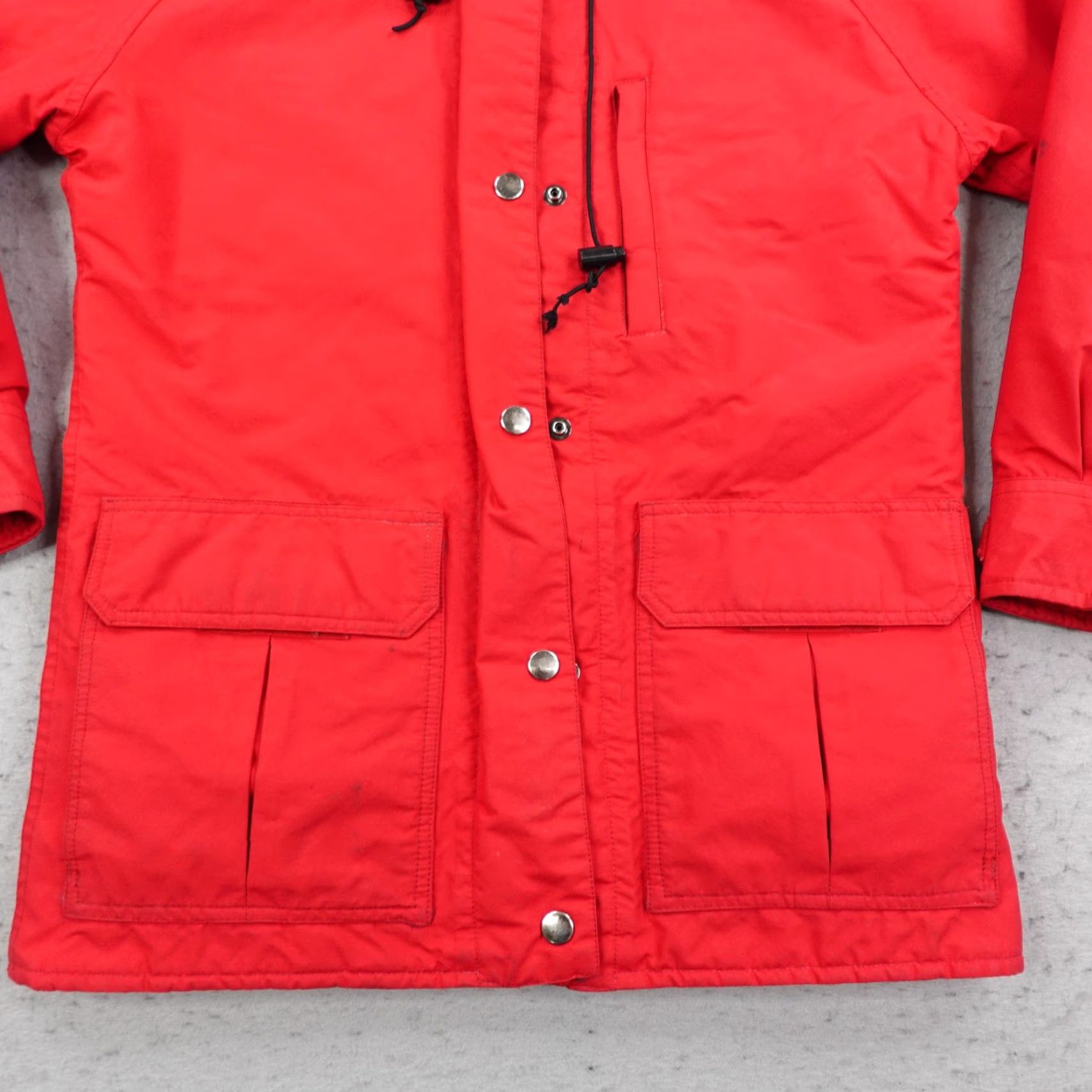 Vintage VINTAGE Cabela's Jacket Womens Small Red Waterproof Thinsulate Parka Quilted 80s Parka Jacket Red 80s Vintage Womens Small Size S / US 4 / IT 40 - 3 Thumbnail