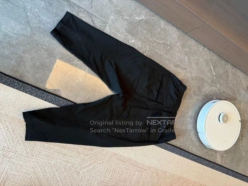 Rick Owens Rick Owens Black Straight-leg Pants. Size US 34 / EU 50 - 2 Thumbnail