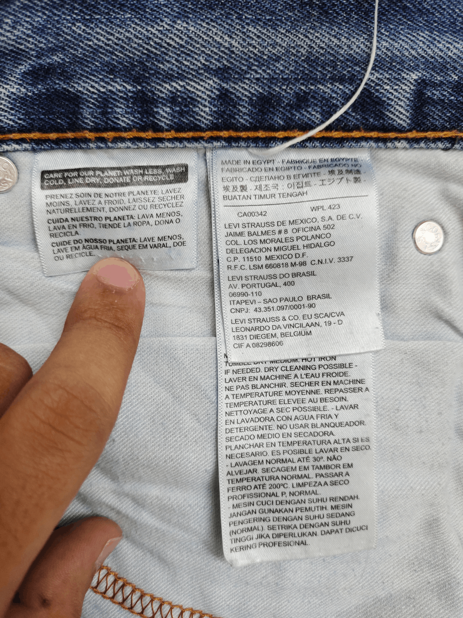 Levi's Vintage Clothing Vintage Y2k Levis 505 Distress Destroy Knee Sand Wash Jeans Size US 31 - 17 Thumbnail