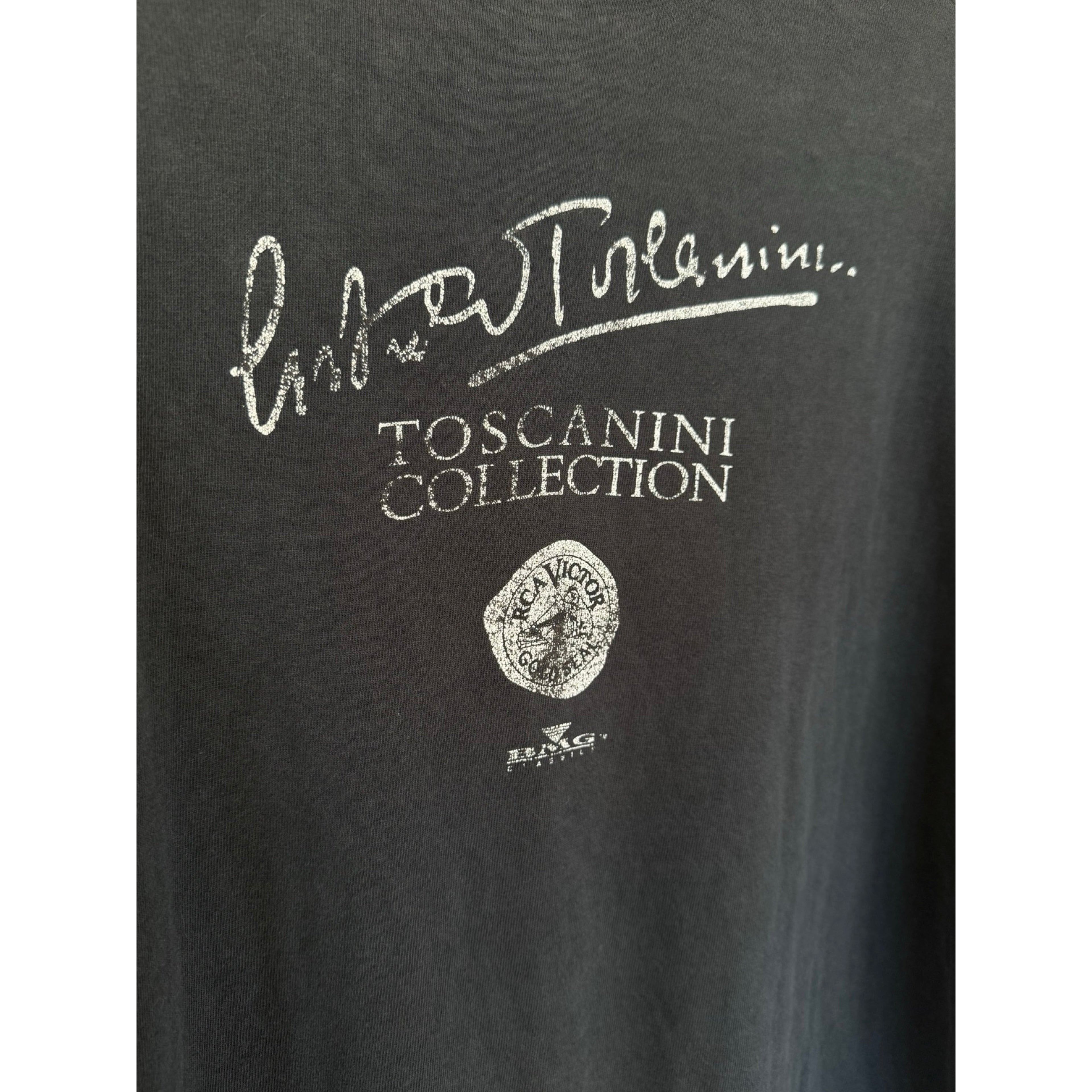 Vintage Toscanini Thrashed Tee Size US XL / EU 56 / 4 - 4 Thumbnail