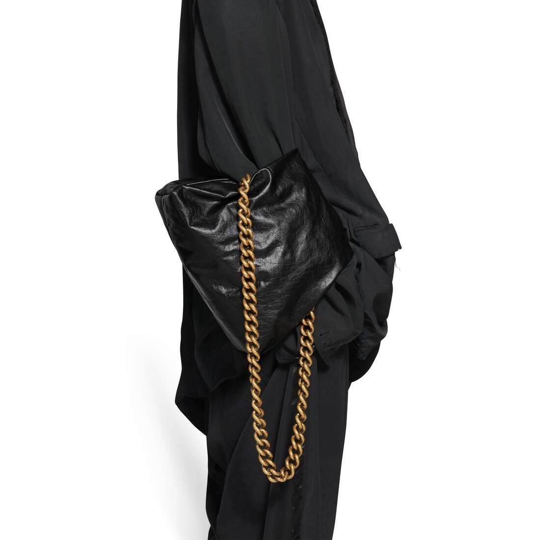 Balenciaga o1w1db10525 Size: OS / Puffer Small Bag in Black Size ONE SIZE - 2 Thumbnail