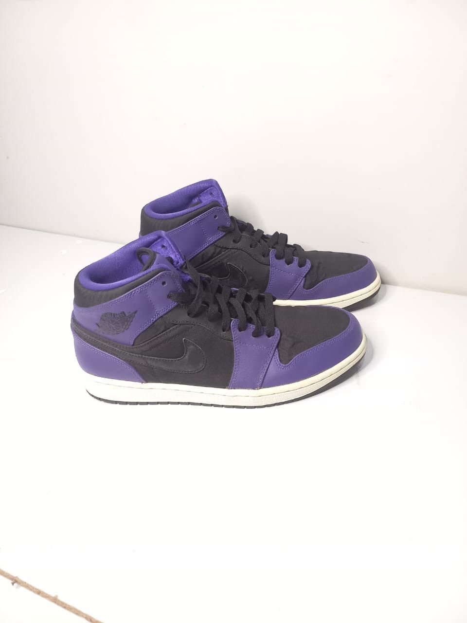 Jordan 1 Mid Black dark concord 2014