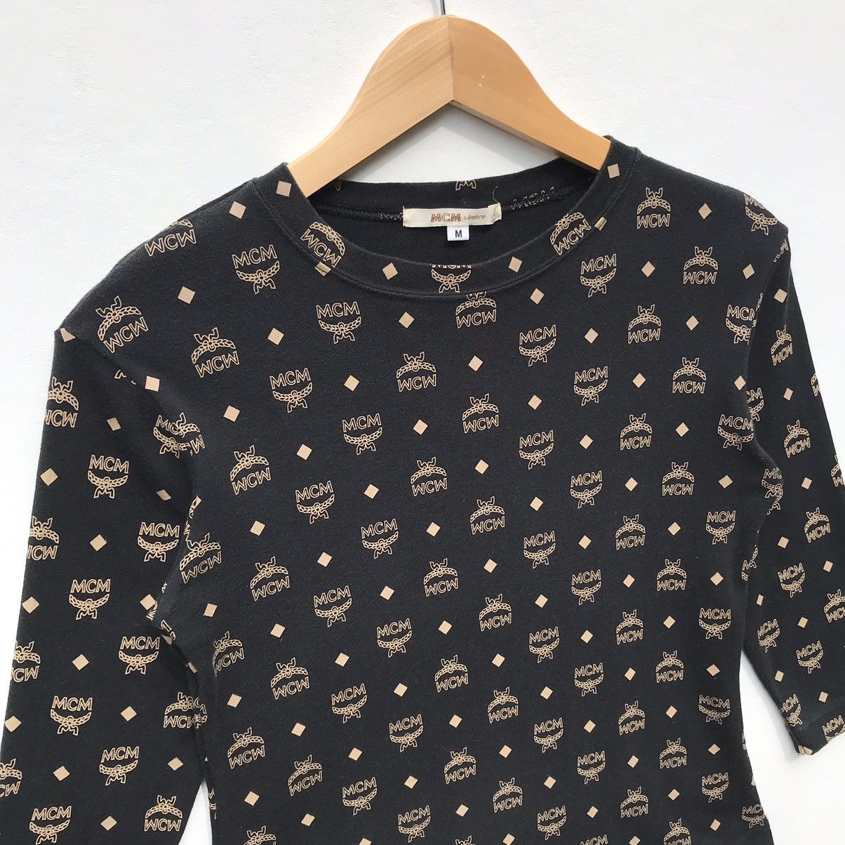 Vintage Vintage MCM Legere Monogram Long Sleeve MCM Legere Luxury Size S / US 4 / IT 40 - 5 Thumbnail