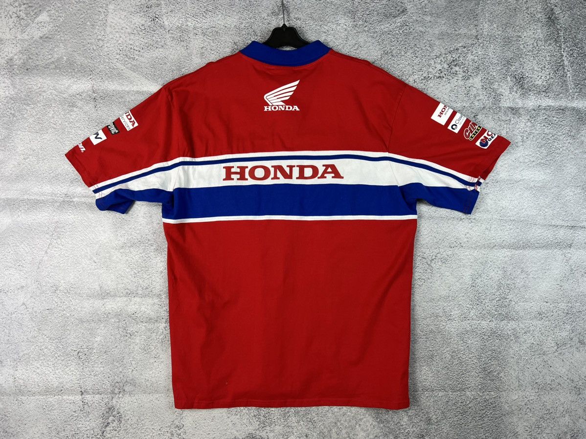 Honda Vintage Honda racing polo T-shirt Size US XXL / EU 58 / 5 - 7 Thumbnail