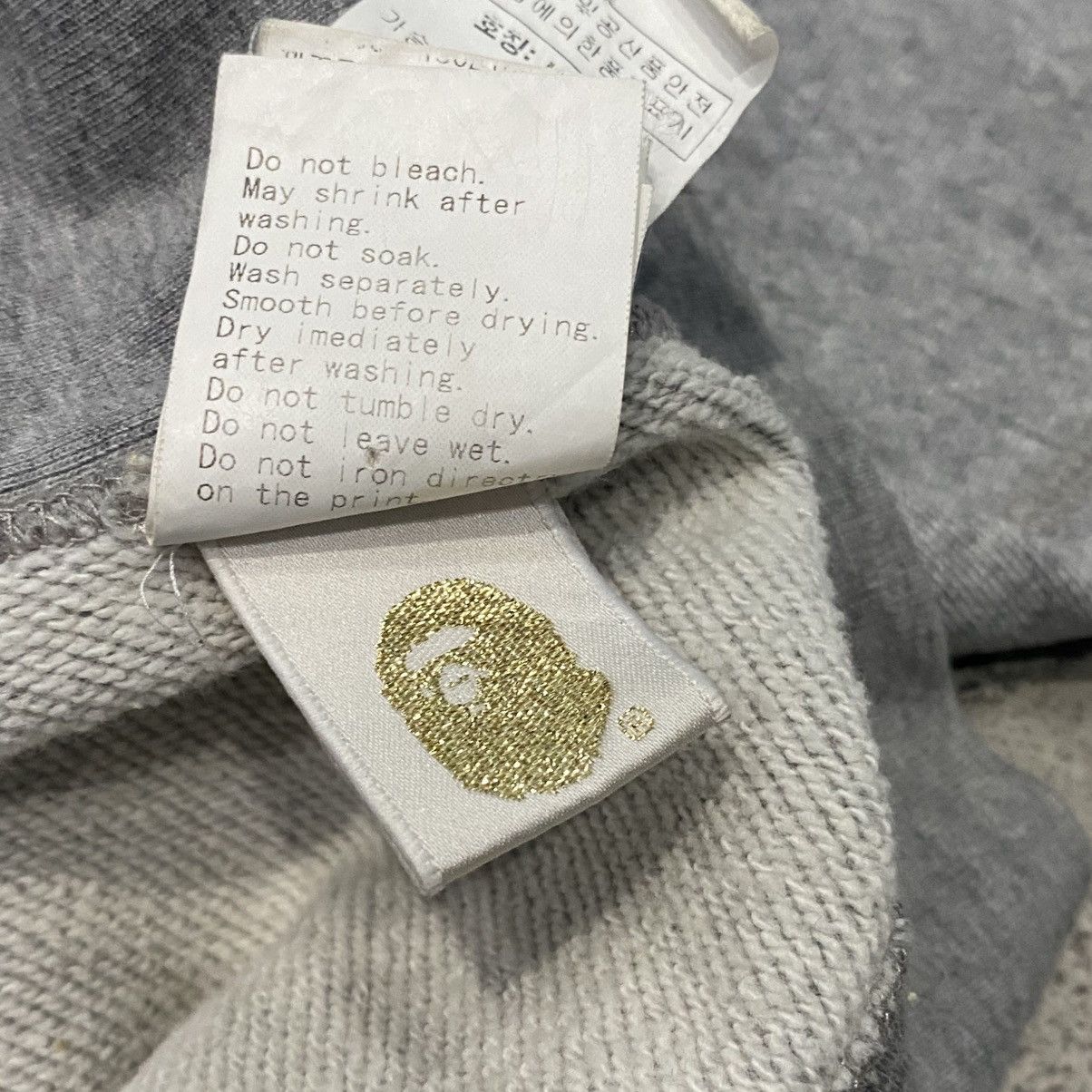 Bape Bape College Logo Crewneck Size US L / EU 52-54 / 3 - 7 Thumbnail
