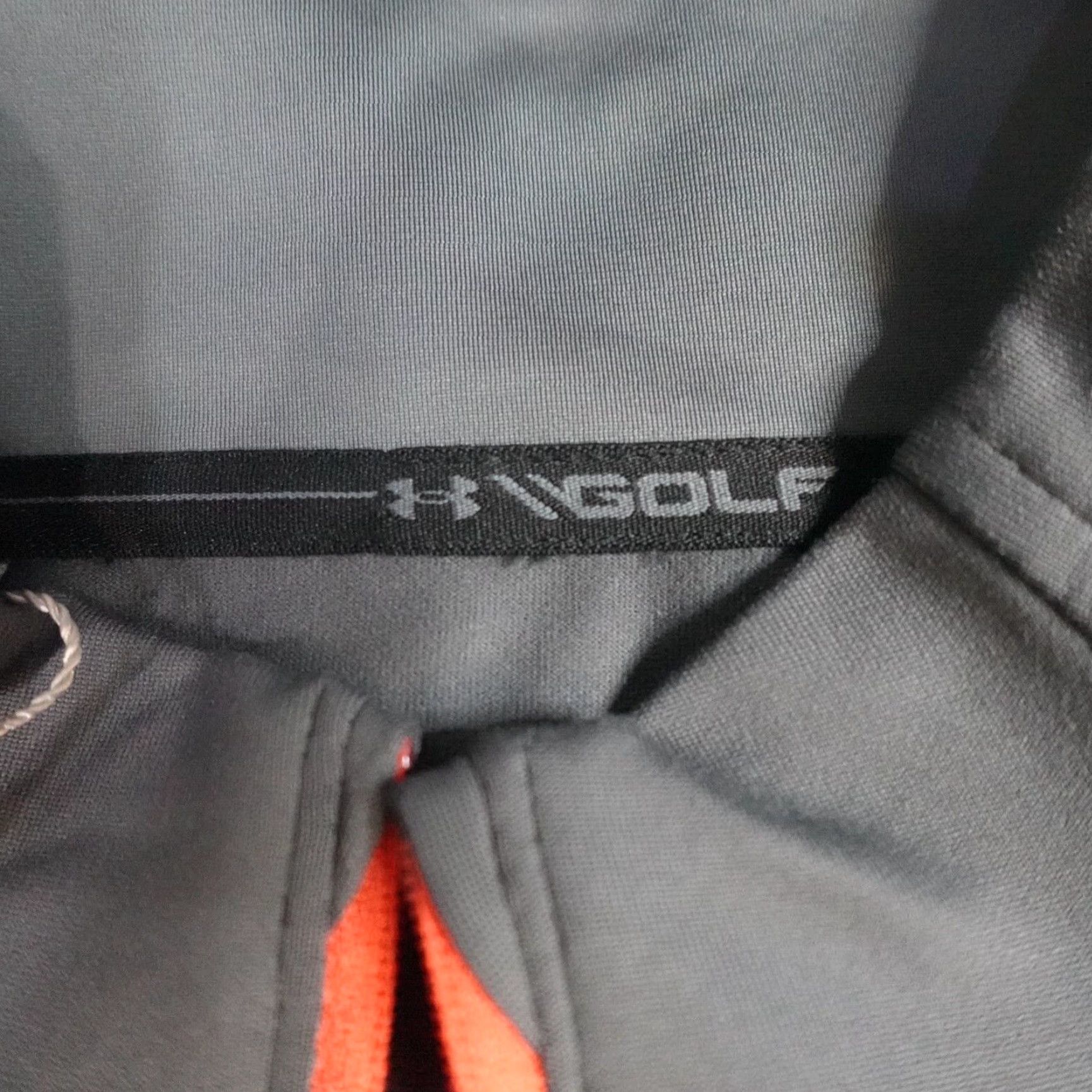 Under Armour Under Armour Storm Golf Pullover 1/4 Zip L Gray Embroidered Men Sweatshirt Long Sleeve Size US L / EU 52-54 / 3 - 4 Thumbnail