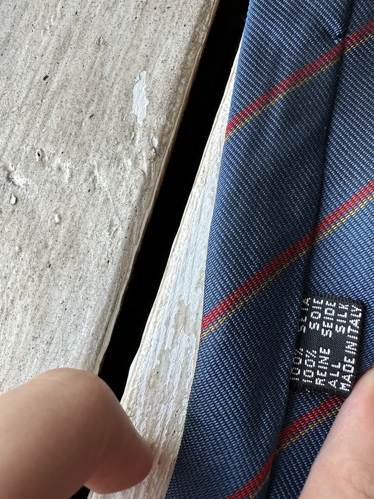 Ferrari × Formula 1 × Vintage Tie Ferrari Monogram vintage 90s With logo formula 1 rare Size ONE SIZE - 8 Thumbnail