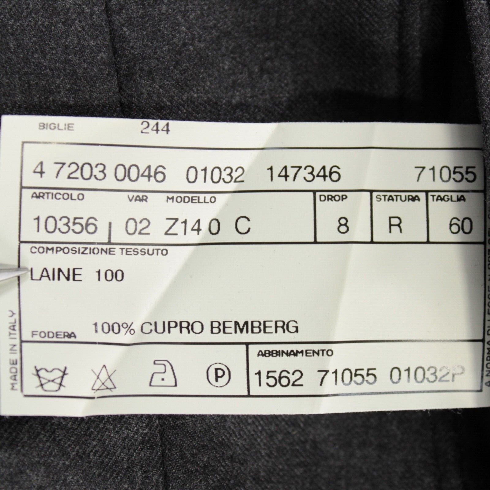 Zilli ZILLI New with tags Dress Pants Size 42 US In Gray Size US 42 / EU 58 - 5 Thumbnail