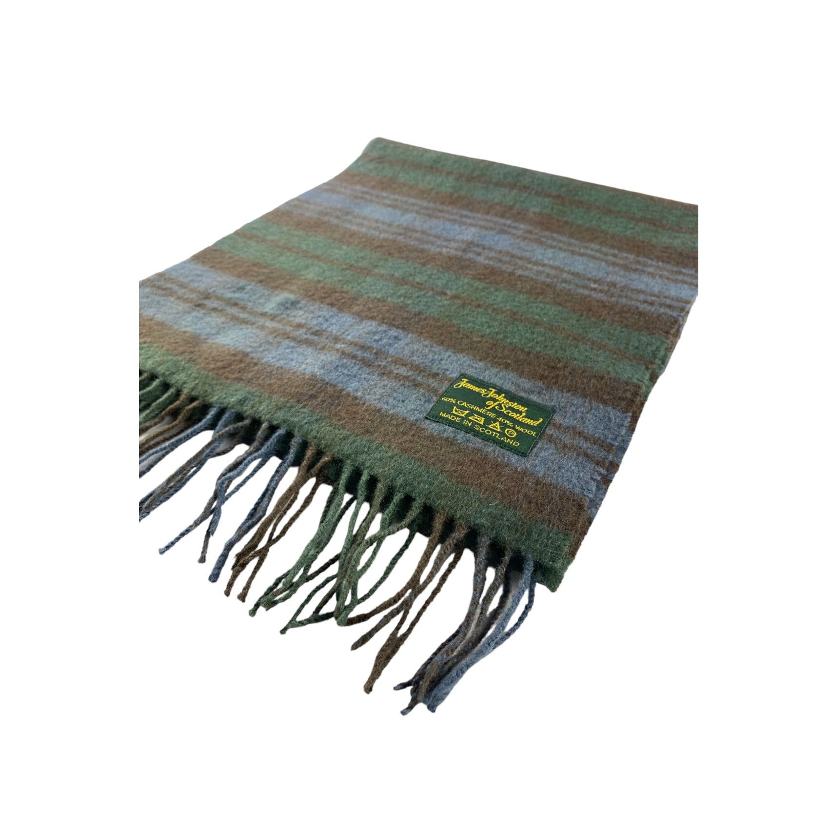 Vintage James Johnston Scarf / Muffler / Neckwear - WW1922 Size ONE SIZE - 4 Thumbnail