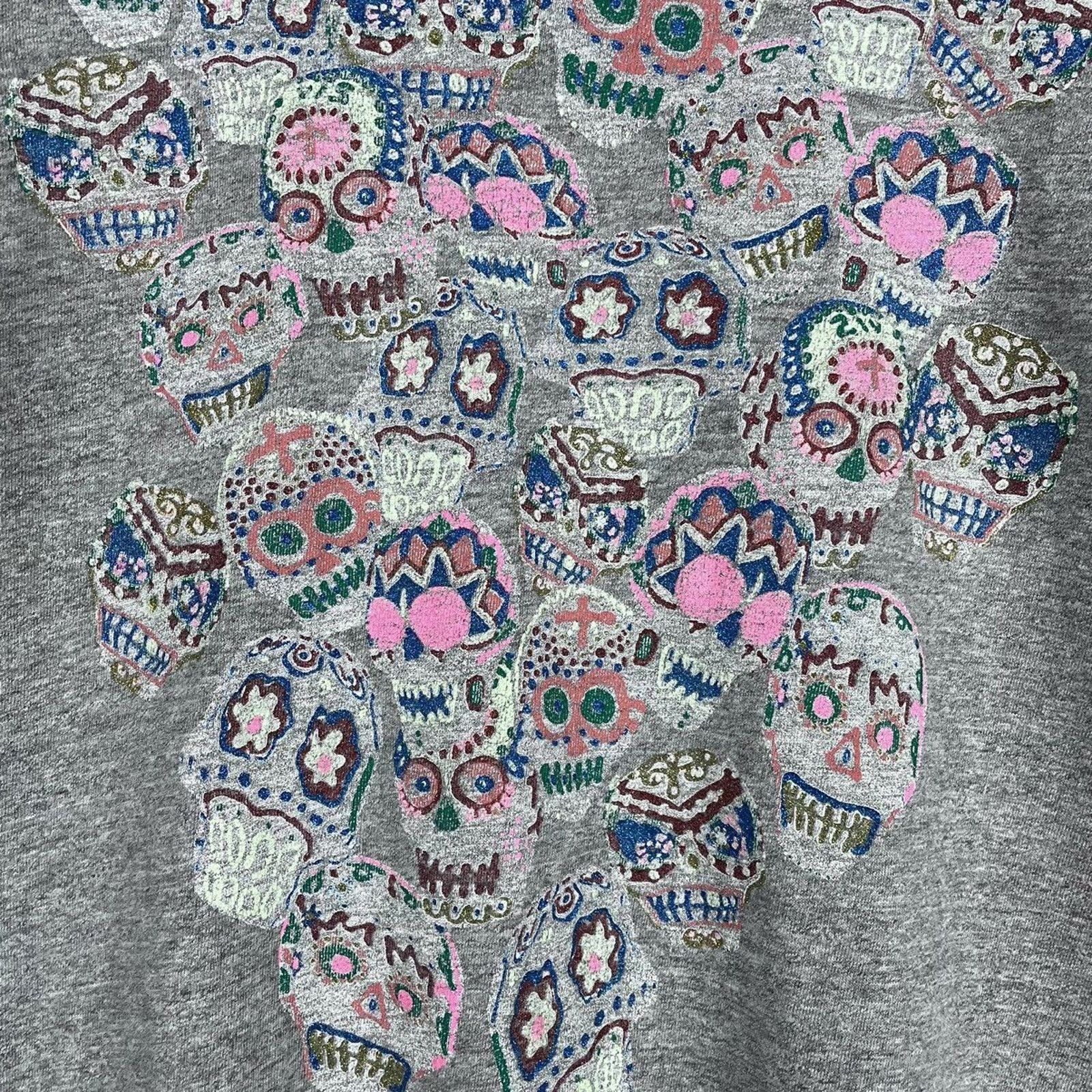 Japanese Brand 🇯🇵KAPITAL Mardi Gras Skulls T Size US M / EU 48-50 / 2 - 3 Thumbnail