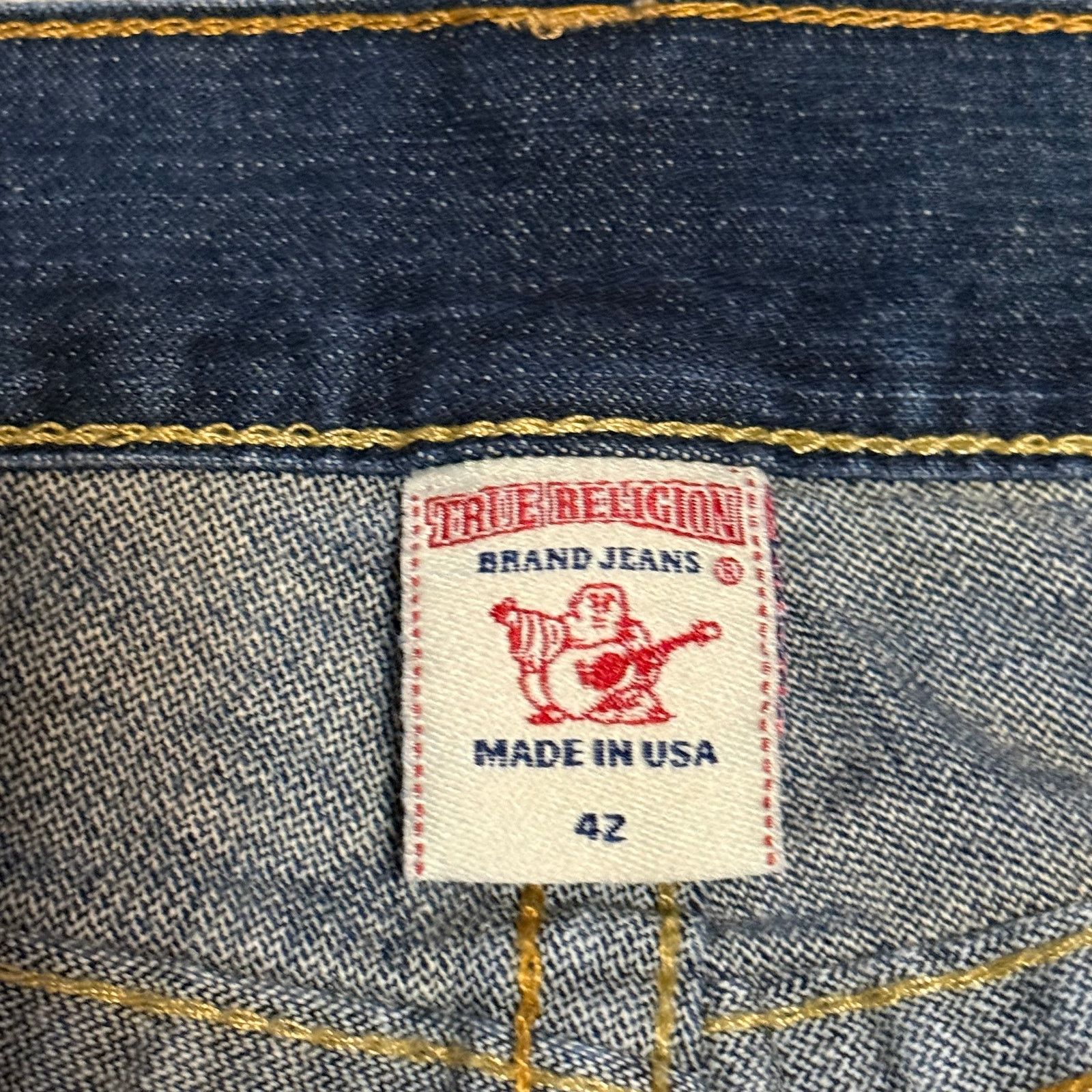 True Religion Vintage True Religion Mens Billy Jeans Size 42x33 Y2K Size US 42 / EU 58 - 6 Thumbnail