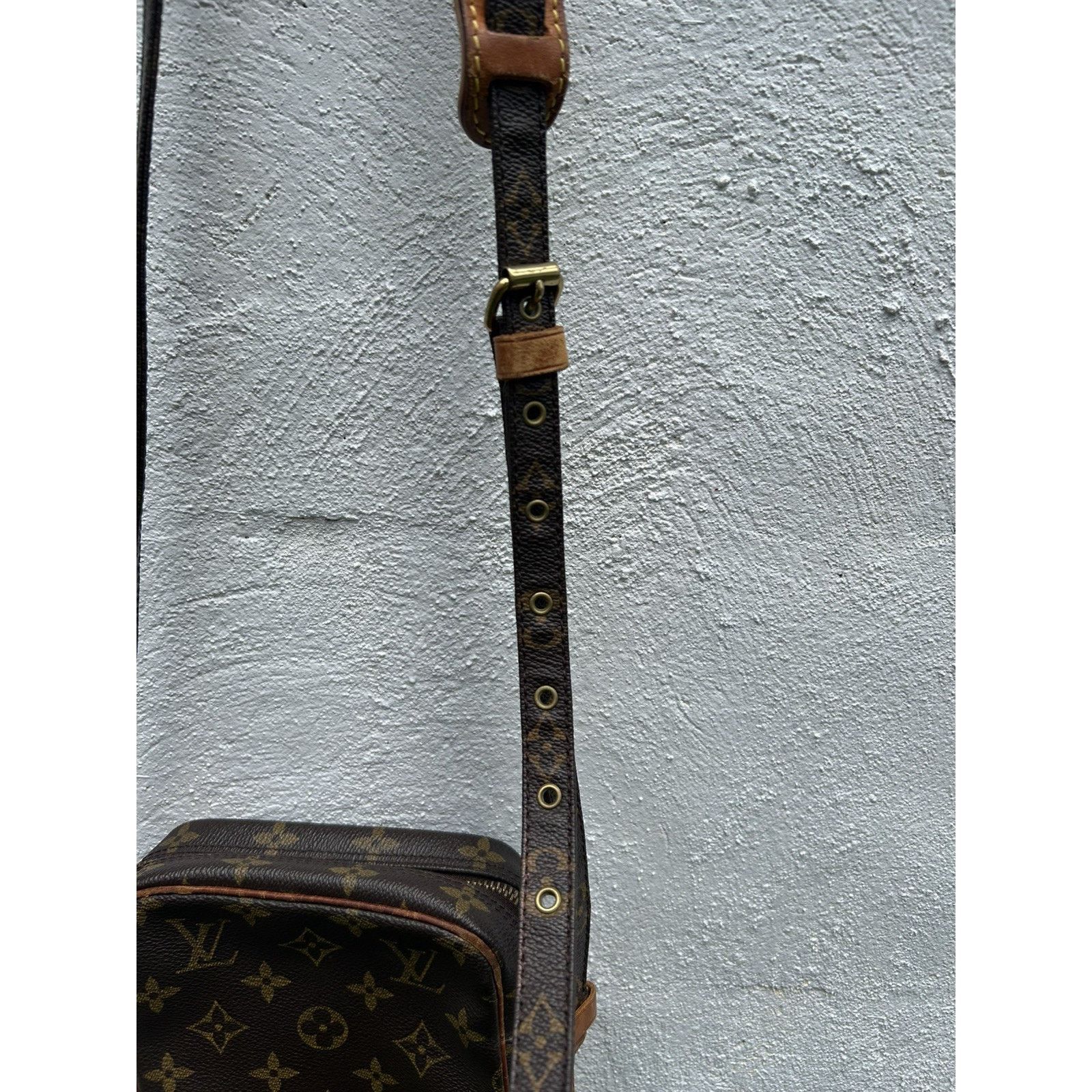 Louis Vuitton Authentic LOUIS VUITTON LV Monogram Leather DANUBE Crossbody Size ONE SIZE - 8 Thumbnail