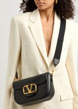 Valentino o1s22i1n0924 Size: OS / Leather Shoulder Bag in Black Size ONE SIZE - 6 Thumbnail