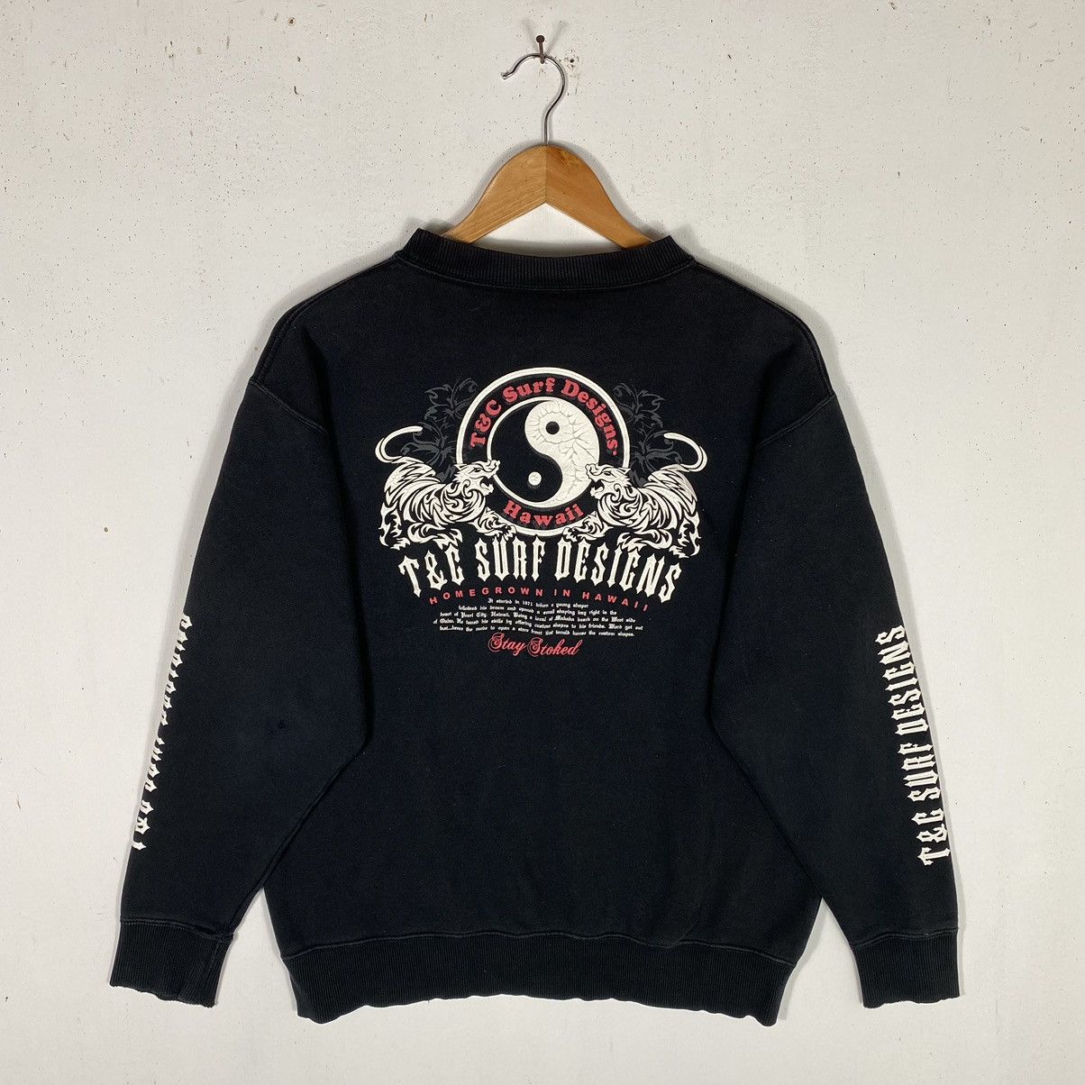Vintage VINTAGE T&C SURF DESIGNS HOMEGROWN IN HAWAII CREWNECK Size US L / EU 52-54 / 3 - 2 Thumbnail