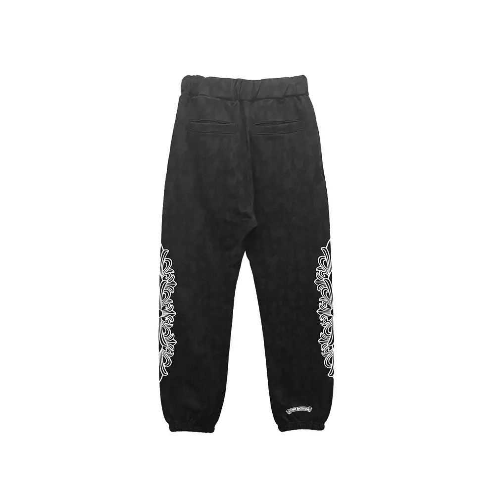 Chrome Hearts Chrome Hearts Black Mongram Cross Horseshoe Logo Sweatpants Size 27" / US 4 / IT 40 - 2 Thumbnail