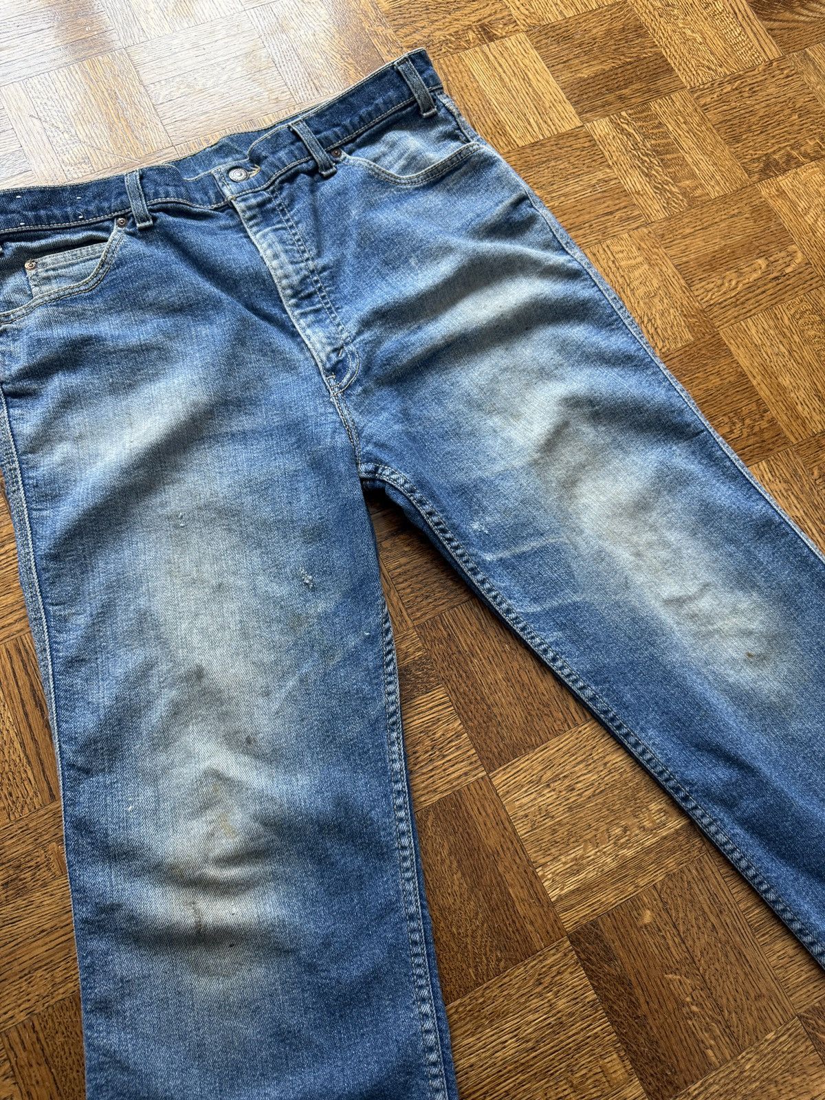 Levi's Vintage 70s Levi's Flared Movin' On Denim Jeans Size US 36 / EU 52 - 12 Thumbnail