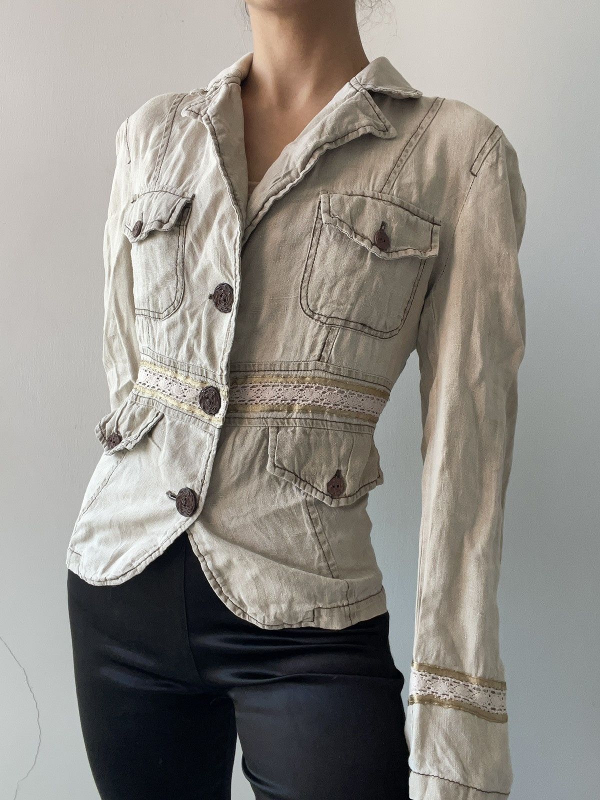 Vintage y2k jacket Size M / US 6-8 / IT 42-44 - 1 Thumbnail