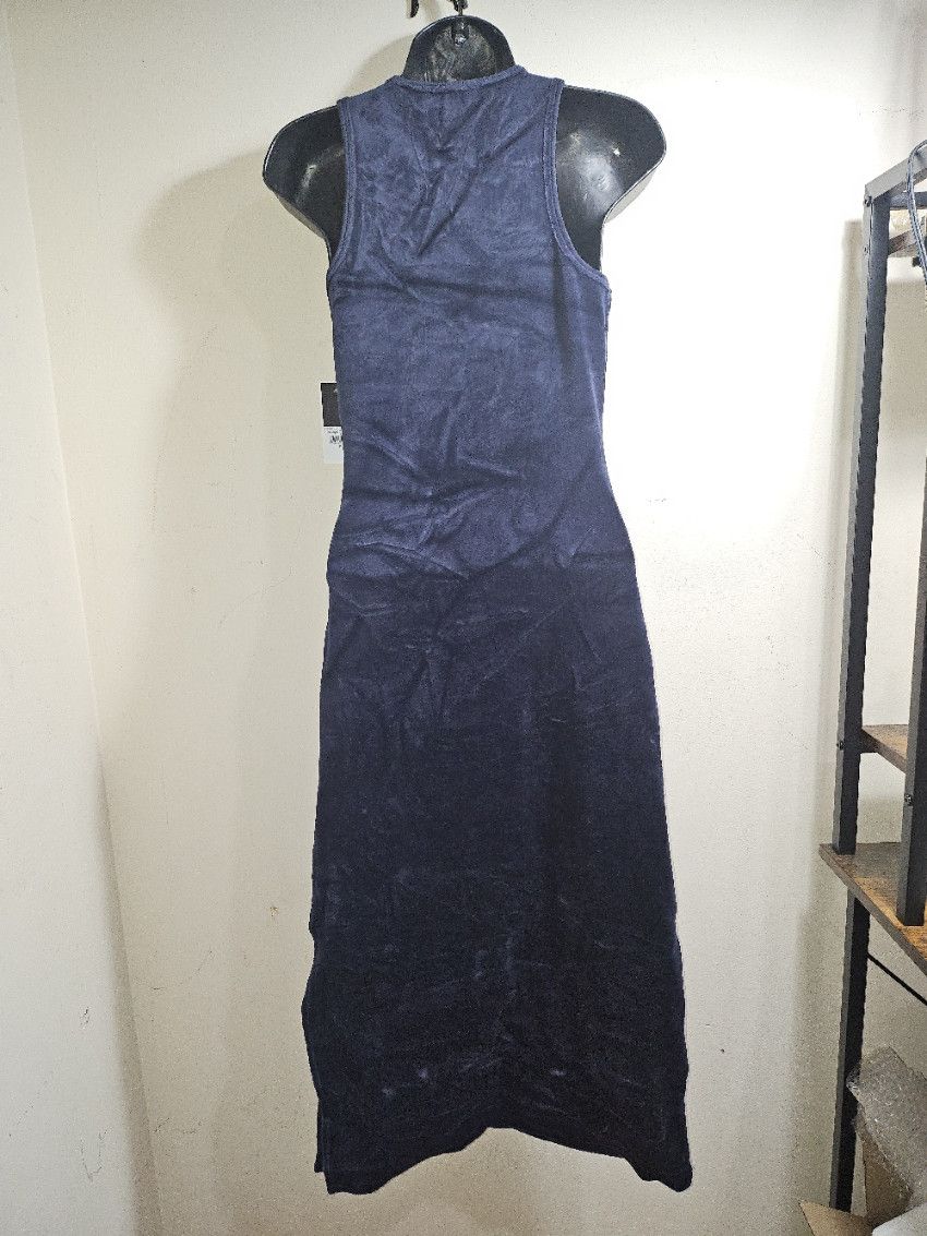 Juicy Couture NWT Juicy Couture Velour Tank Dress Dark Blue Regal S Size S / US 4 / IT 40 - 3 Thumbnail