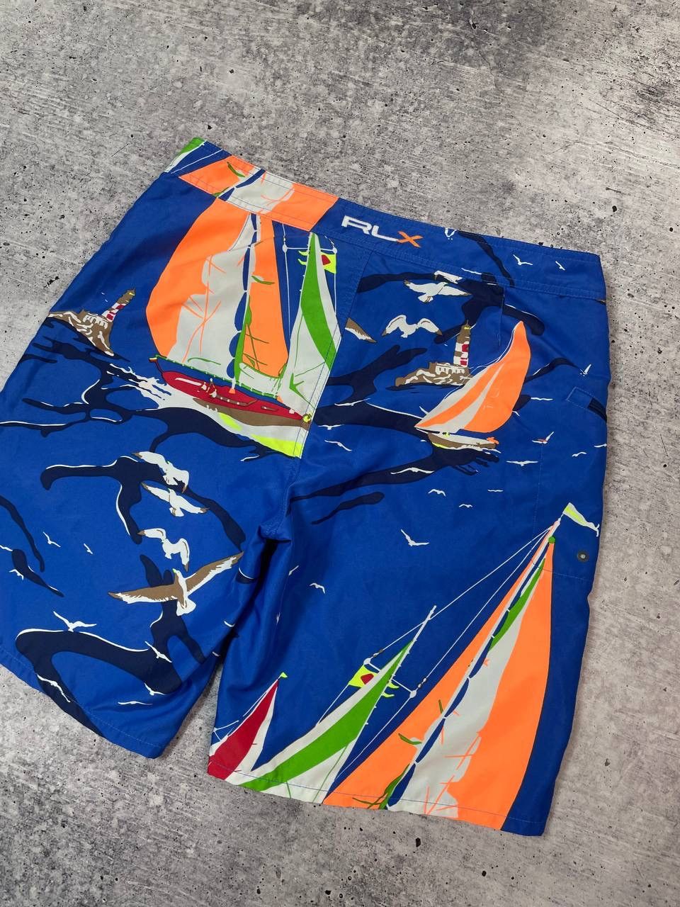 Polo Ralph Lauren Polo Ralph Lauren RLX Printed Swim Shorts Y2K Size US 34 / EU 50 - 6 Thumbnail