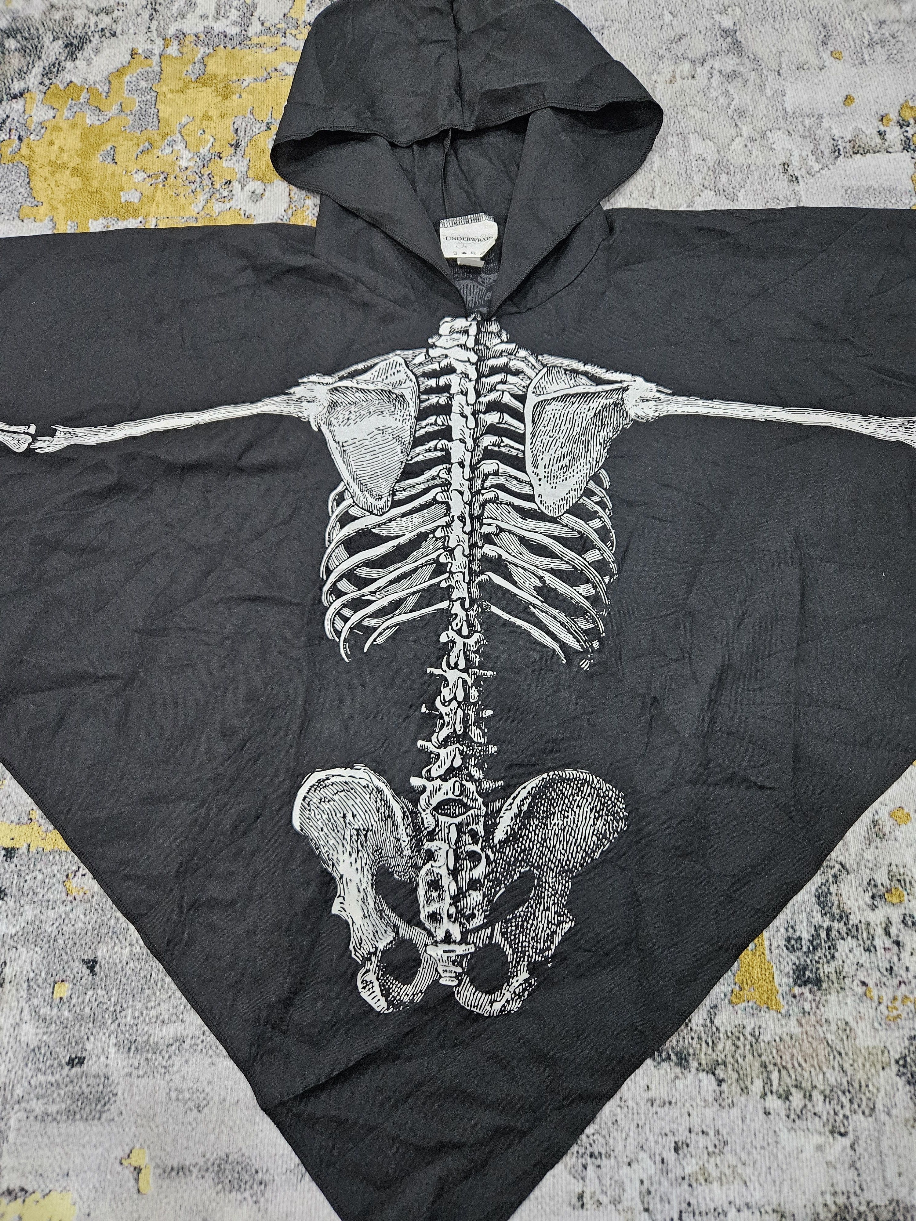 Japanese Brand Underwraps The Skeleton Cloak - An Edo Period Inspired Cloak Size US M / EU 48-50 / 2 - 4 Thumbnail