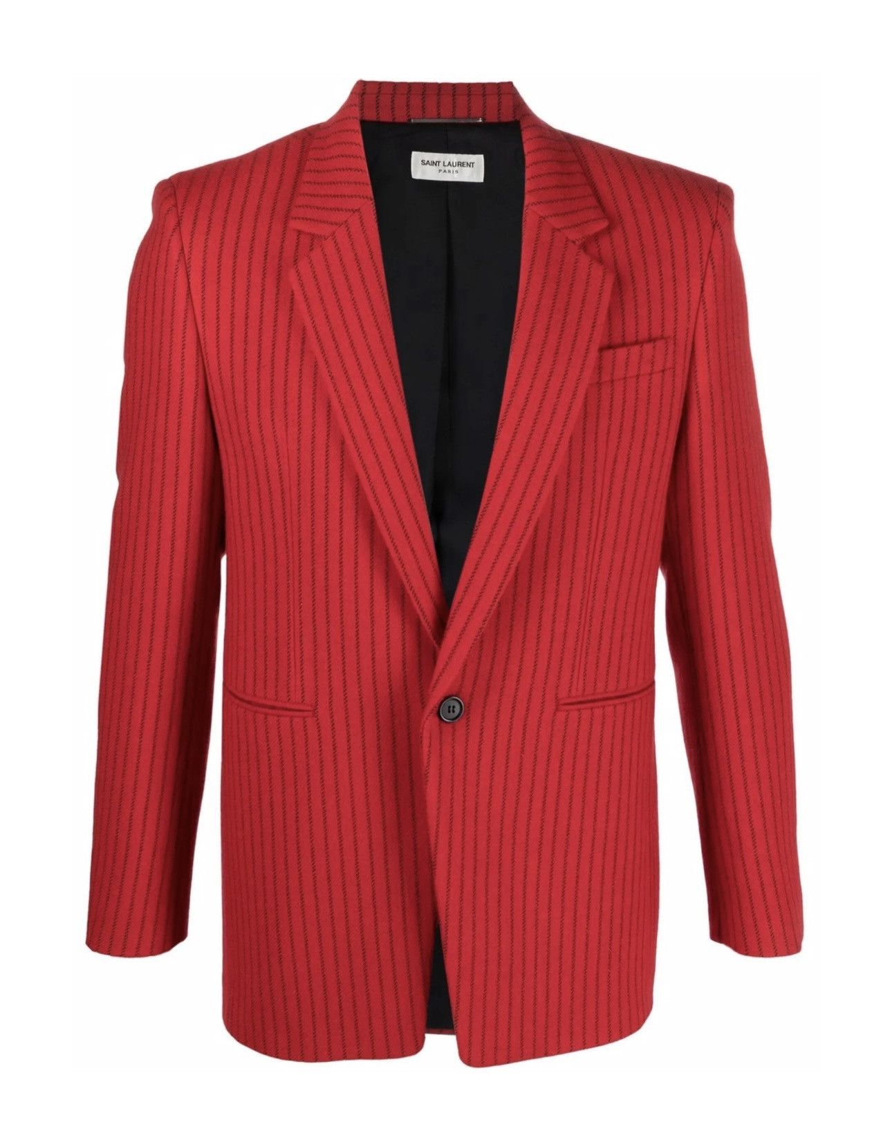 Yves Saint Laurent Red YSL blazer Size 46R - 1 Thumbnail