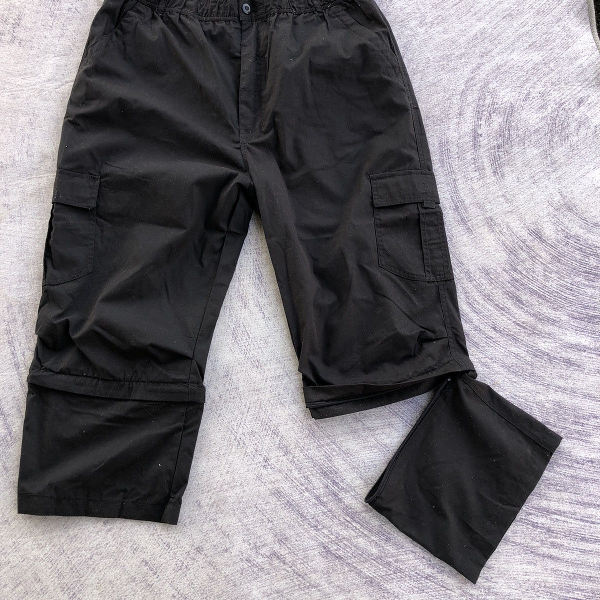 Vintage Japanese Cargo Pants Baggie All black Tactical With 6 pocket Size US 35 - 10 Thumbnail
