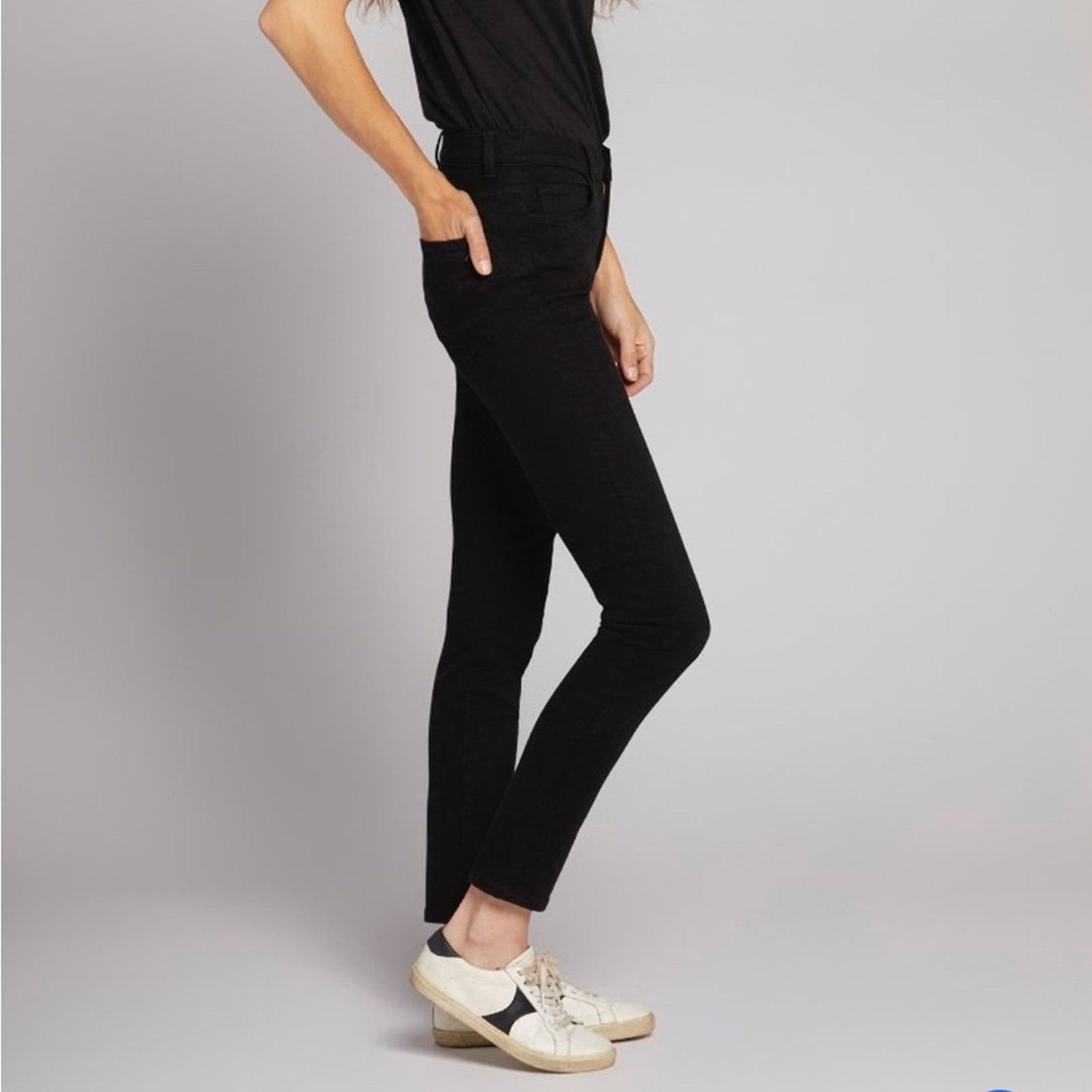 Current/Elliot Current/Elliott Stiletto Velvet Pant Size 29" - 4 Thumbnail