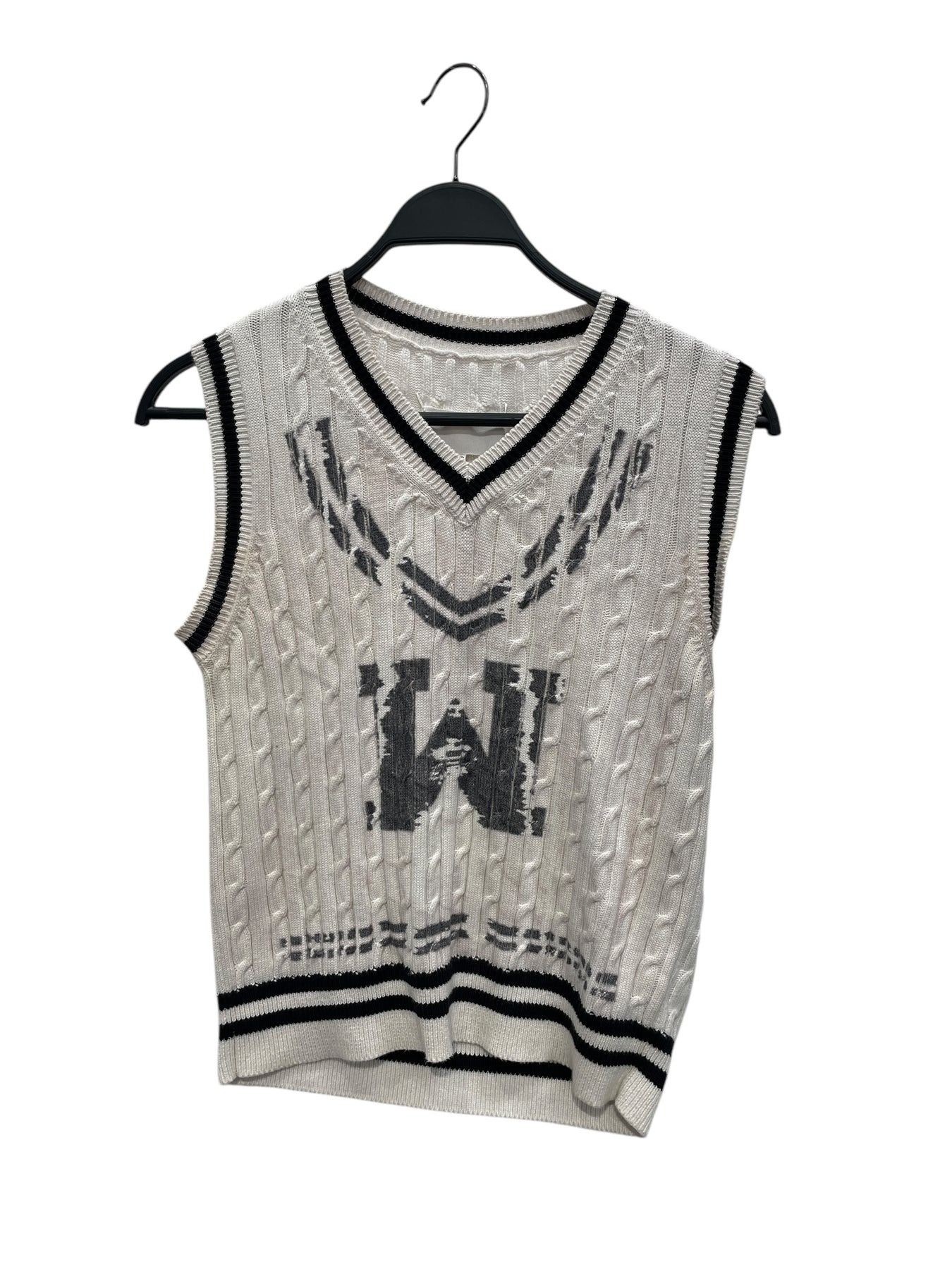 Maison Margiela Chest Logo Knit Sweater Vest Size M / US 6-8 / IT 42-44 - 1 Thumbnail